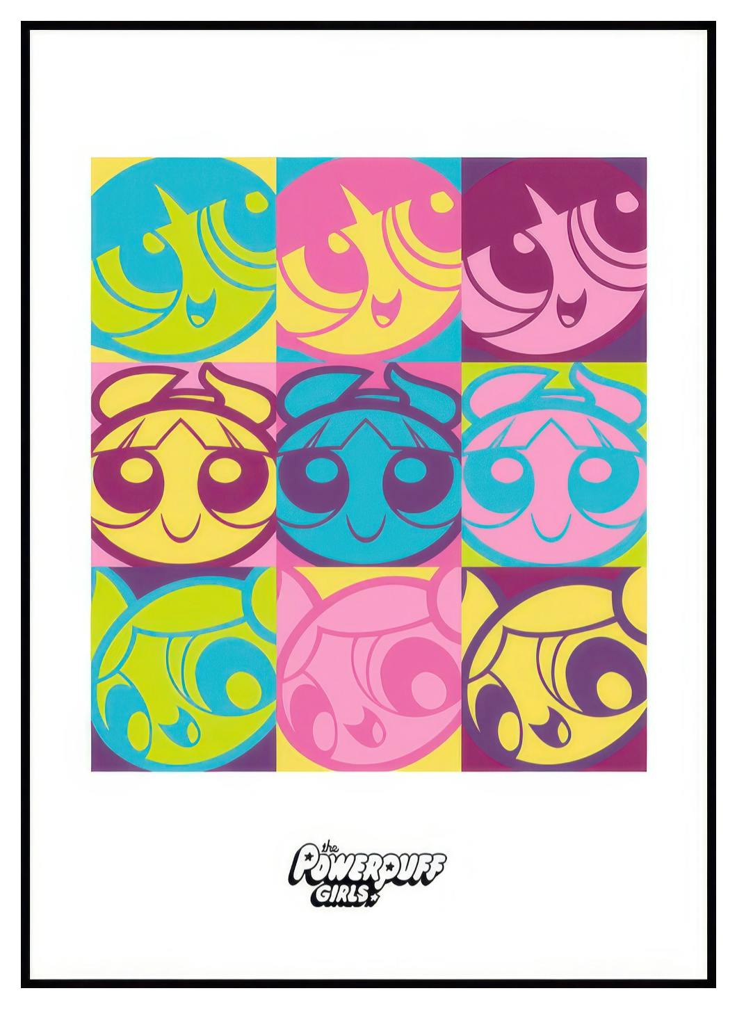 The Powerpuff Girls™ Pop Art Plakat (50x70 cm) - Poster Store