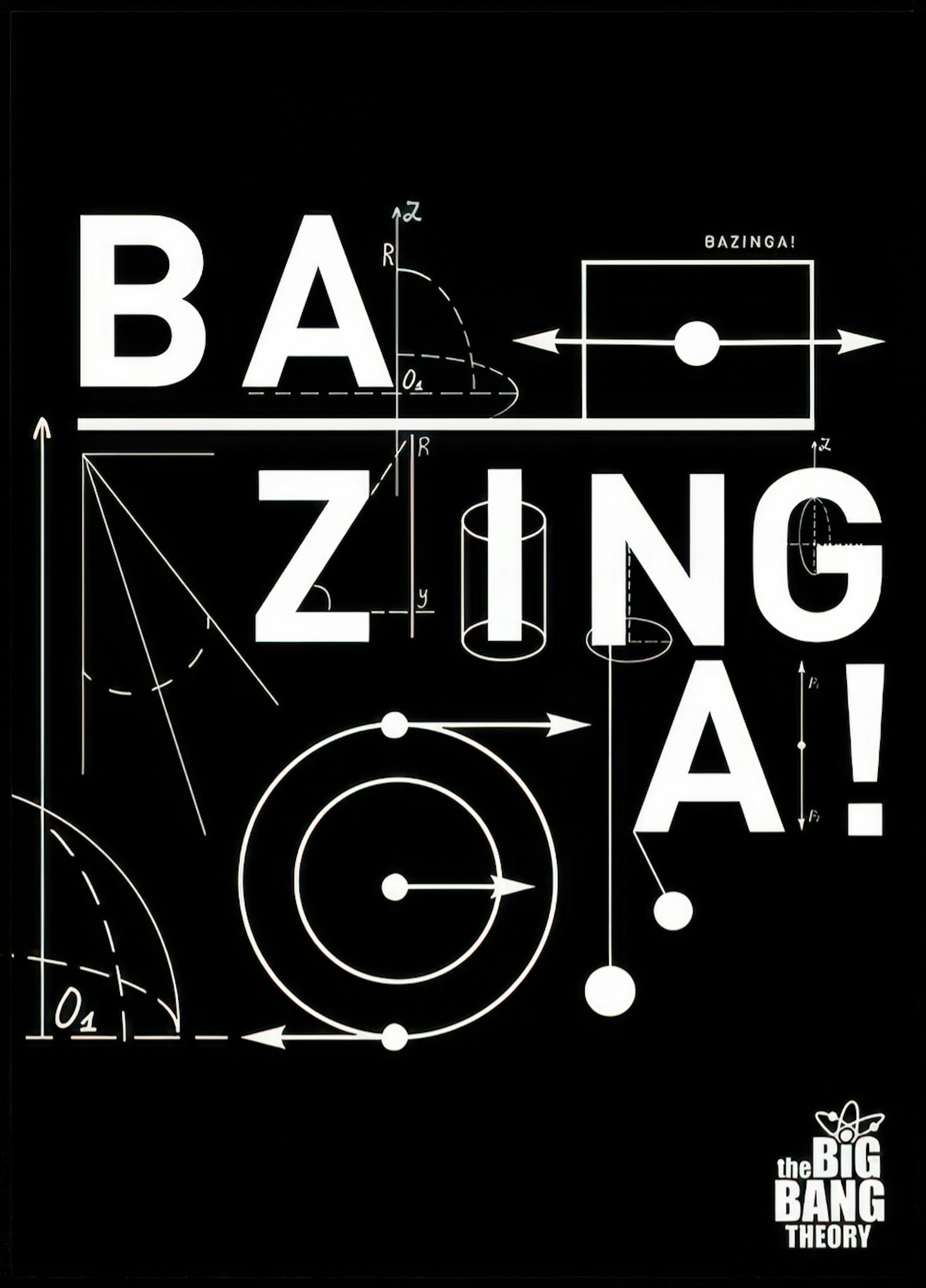 The Big Bang Theory™ - Bazinga No2 Plakat 0