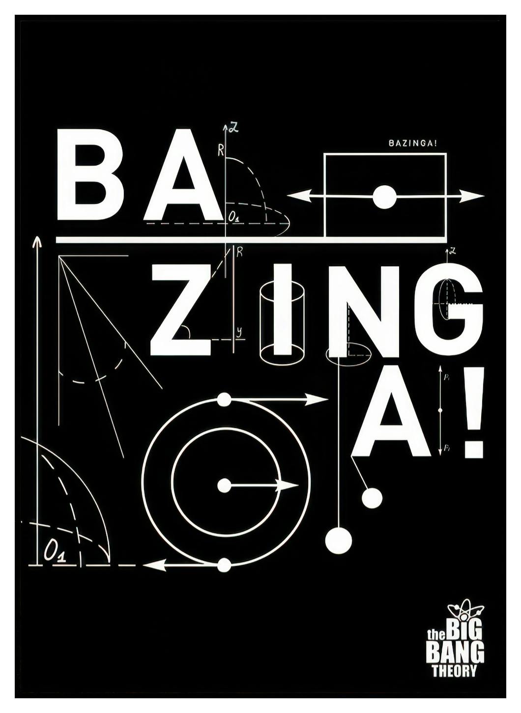The Big Bang Theory™ - Bazinga No2 Plakat (30x40 cm) - Poster Store
