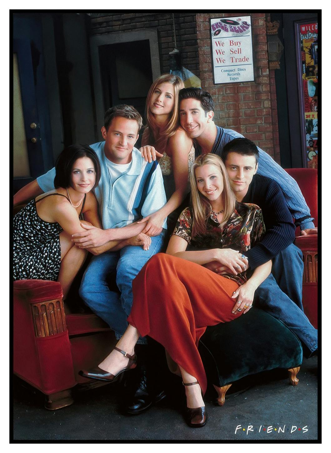 Friends™ - The Friends Portrayed No2 Affiche (50x70 cm) - Poster Store