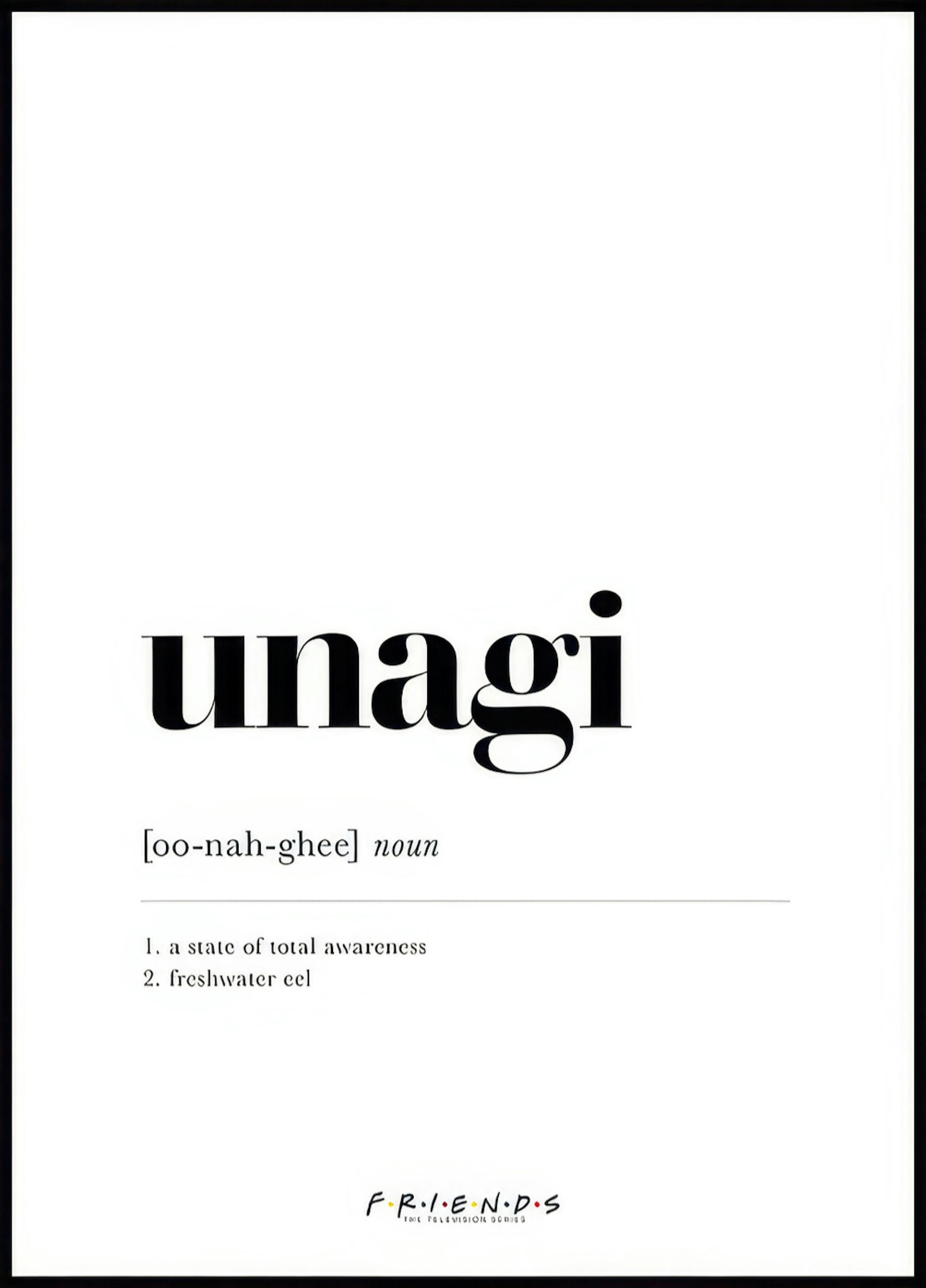 Friends™ - Unagi Definition Poster 0