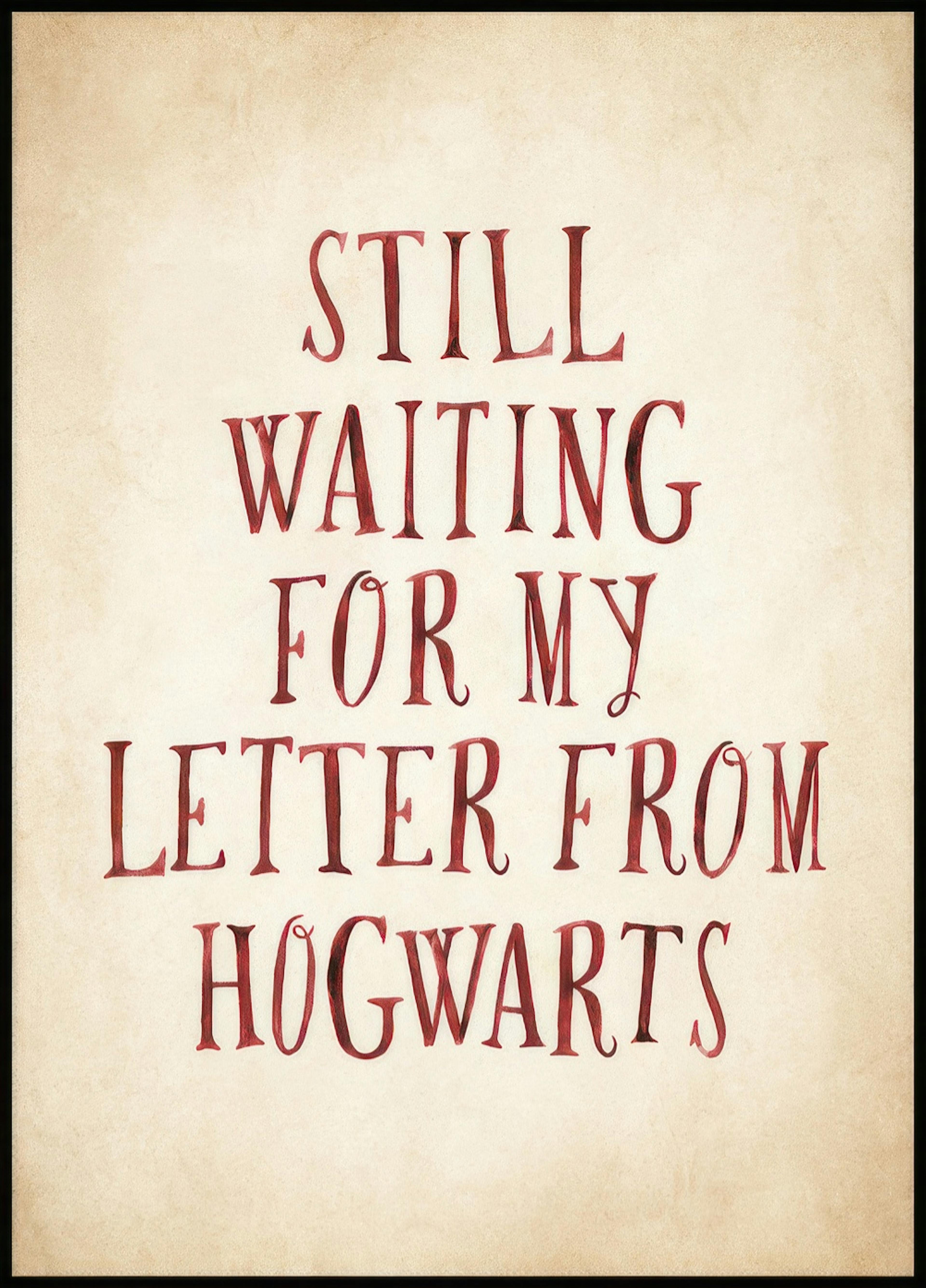 Harry Potter™ - Letter From Hogwarts Plakát 0
