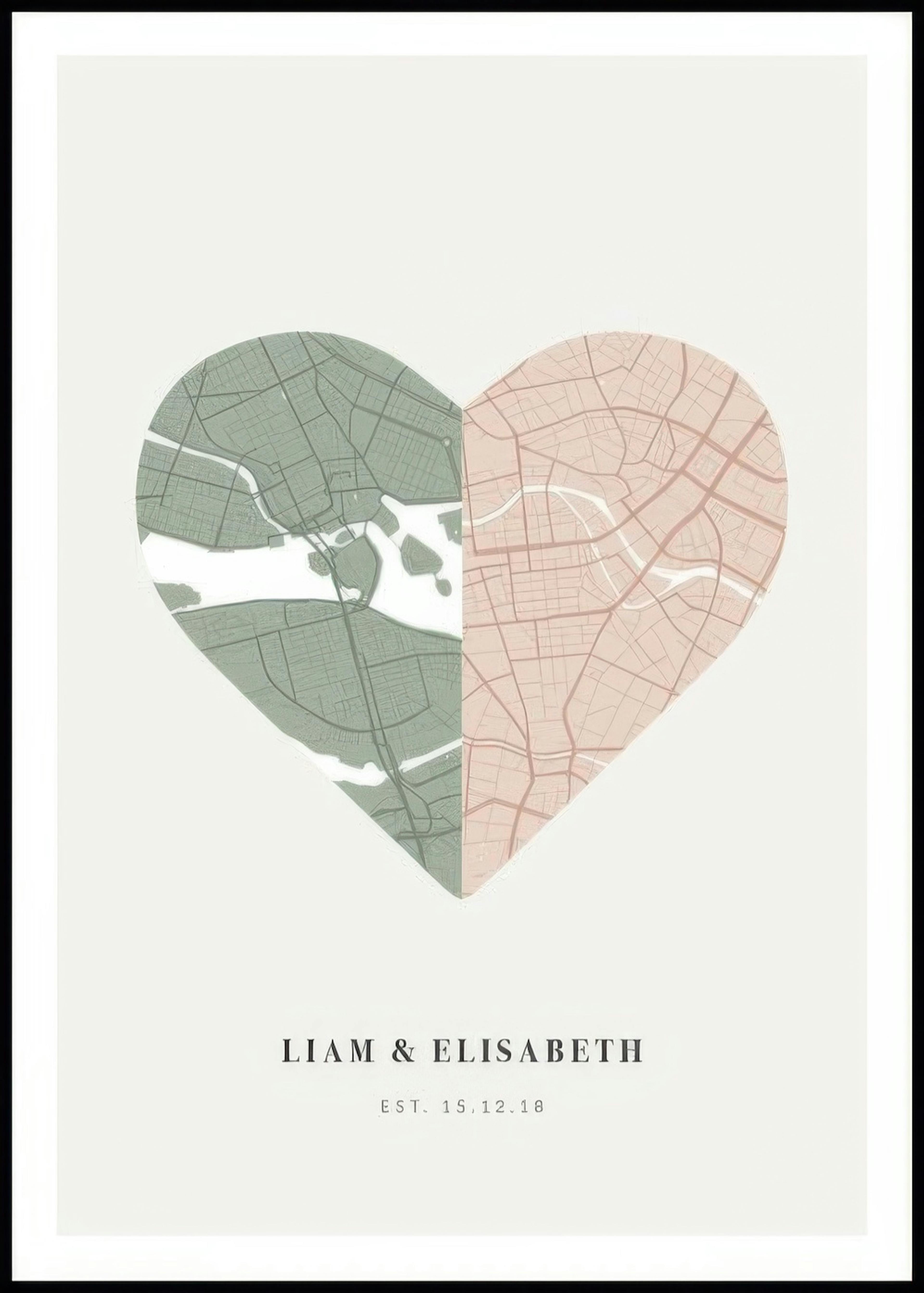 Love Map Dusty Personal Poster 0