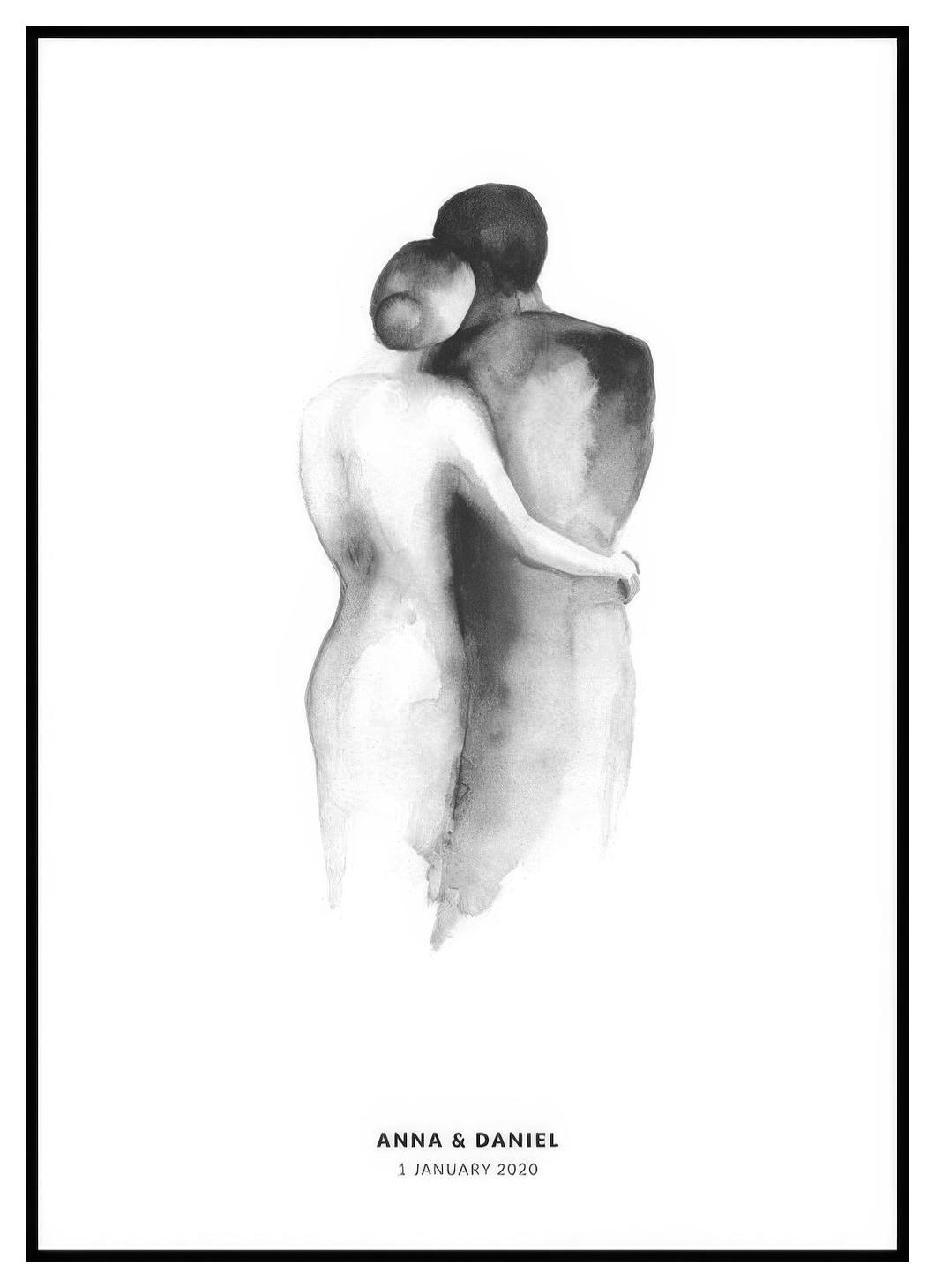 Wedding Day Personal Poster (50x70 cm) - Poster Store