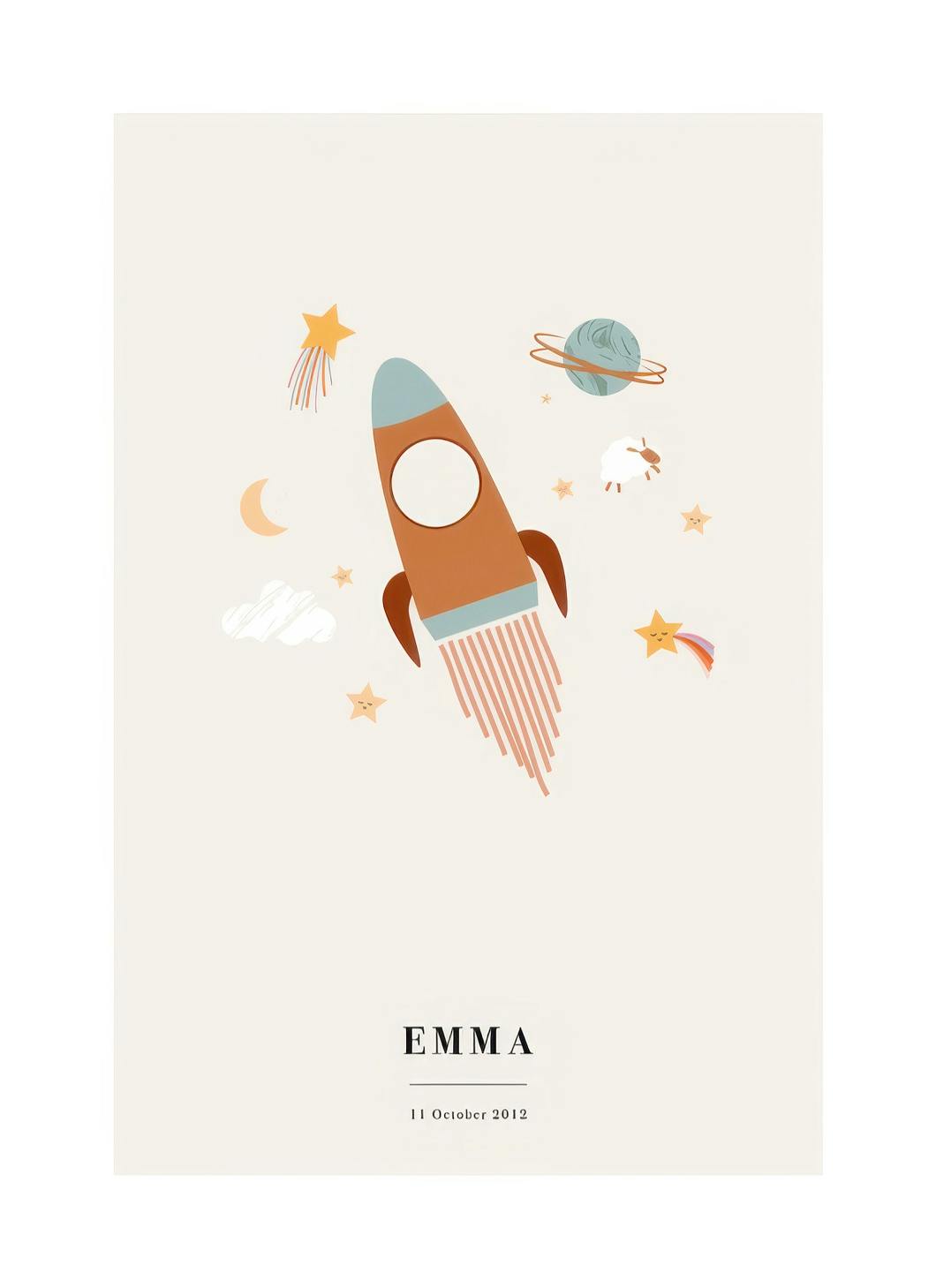Astronomi Personlig Poster (30x40 cm) - Poster Store