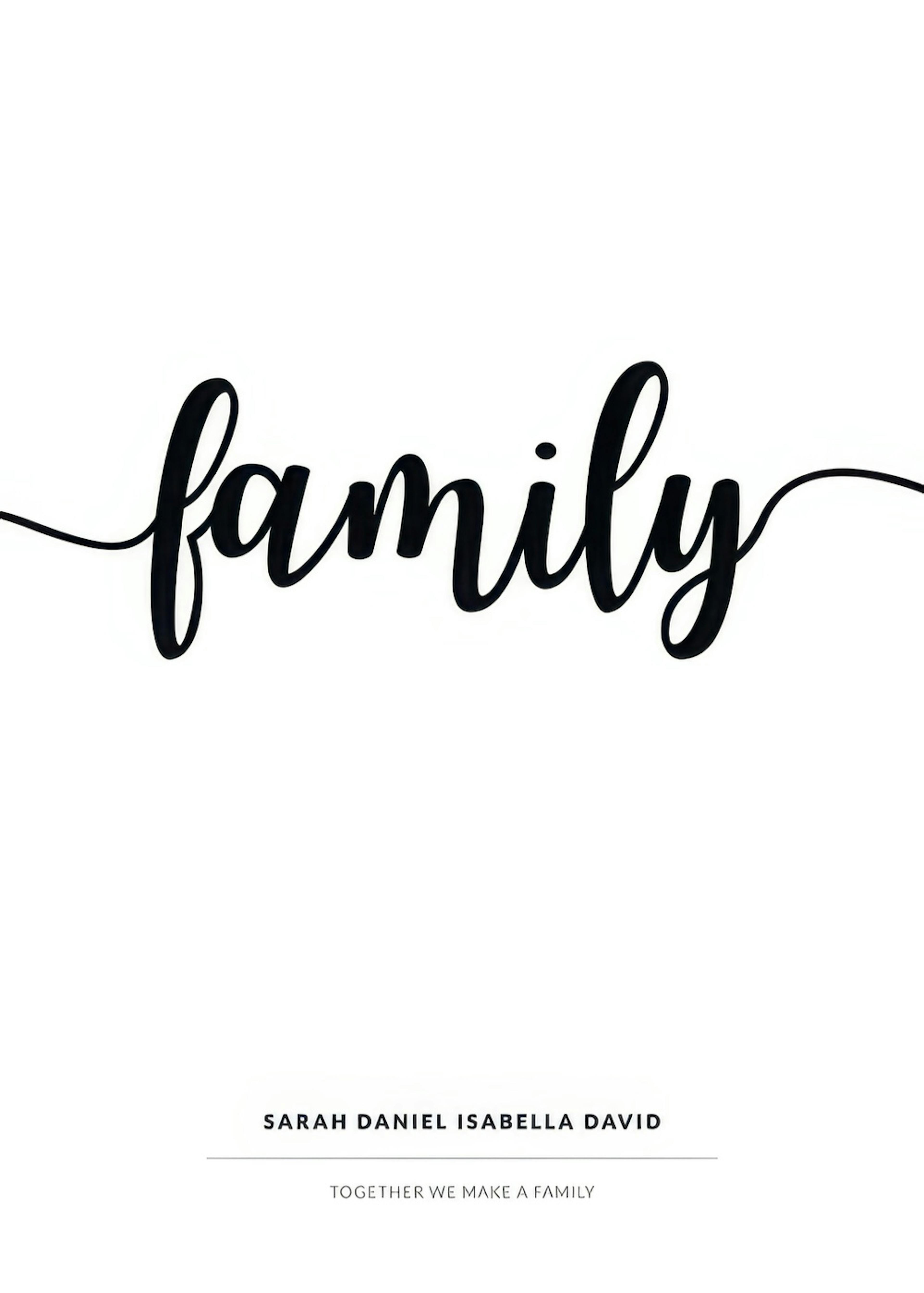 Family Personal Poster 0