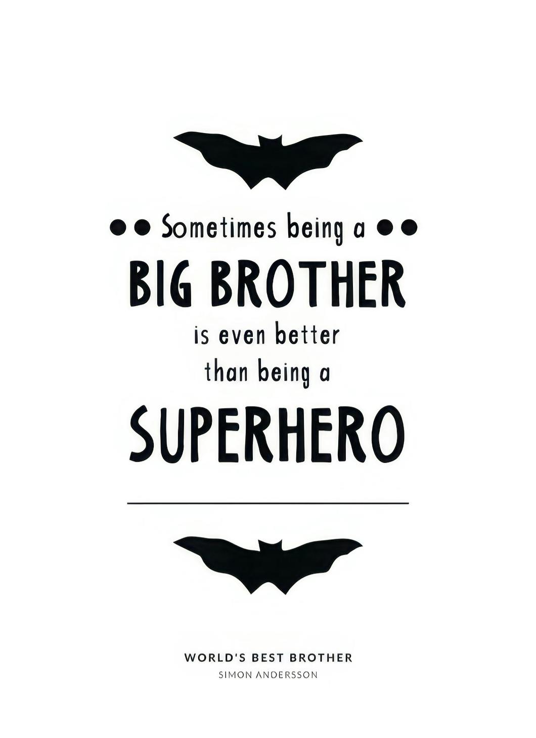 Big Brother personlig plakat (50x70 cm) - Poster Store