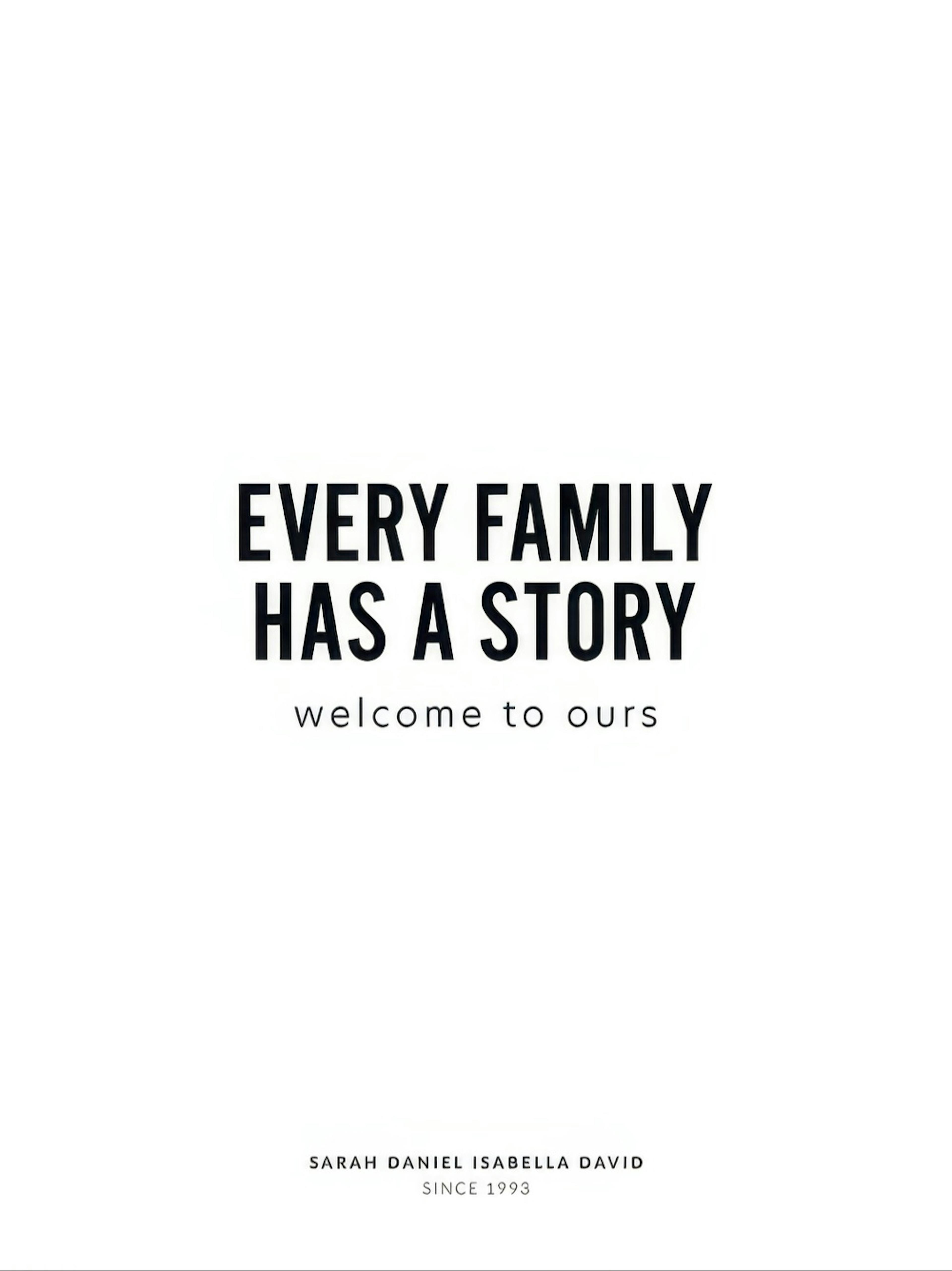 Storia di famiglia n. 1 poster personalizzato thumbnail