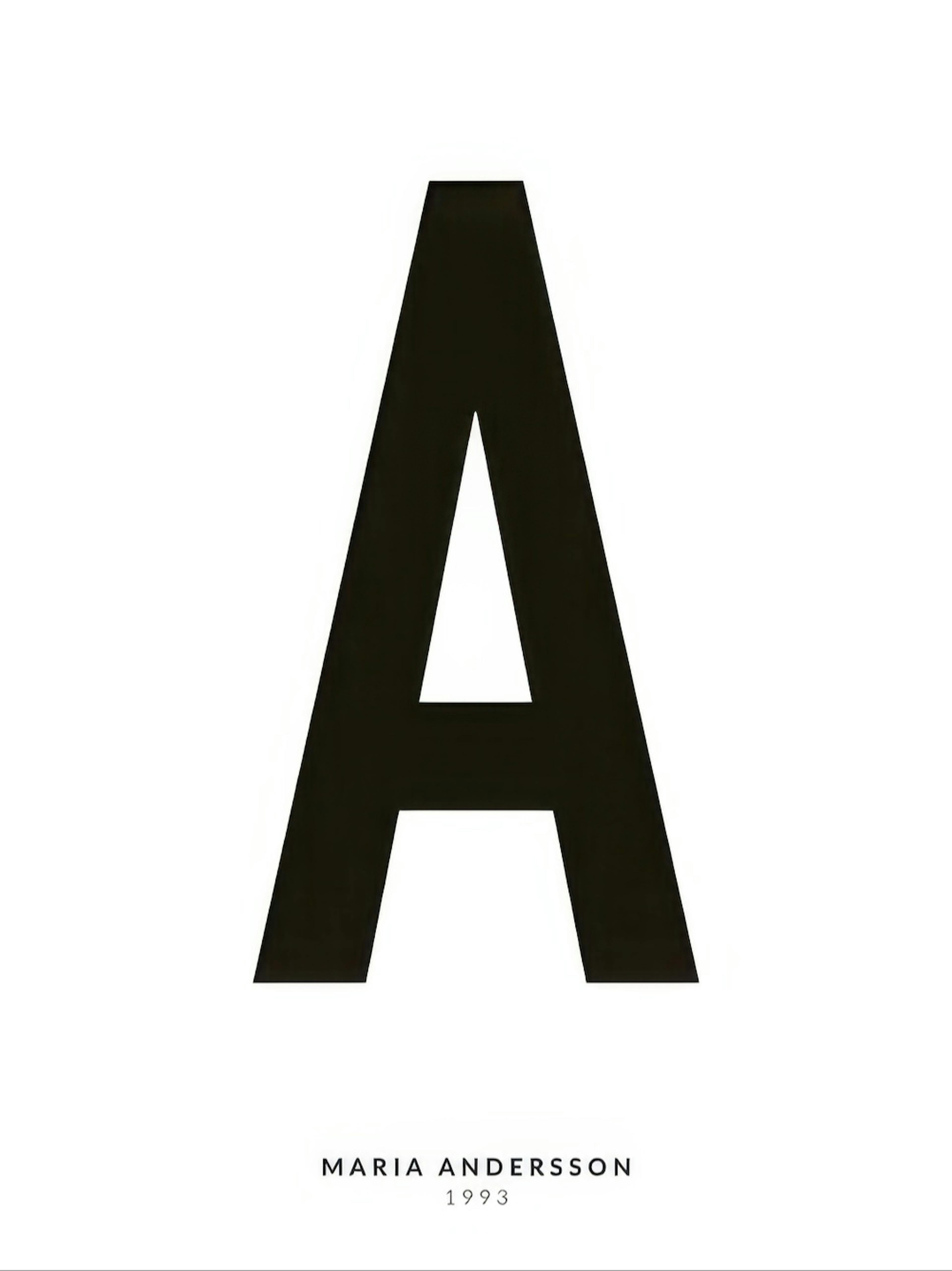My Letter A Personal Poster thumbnail