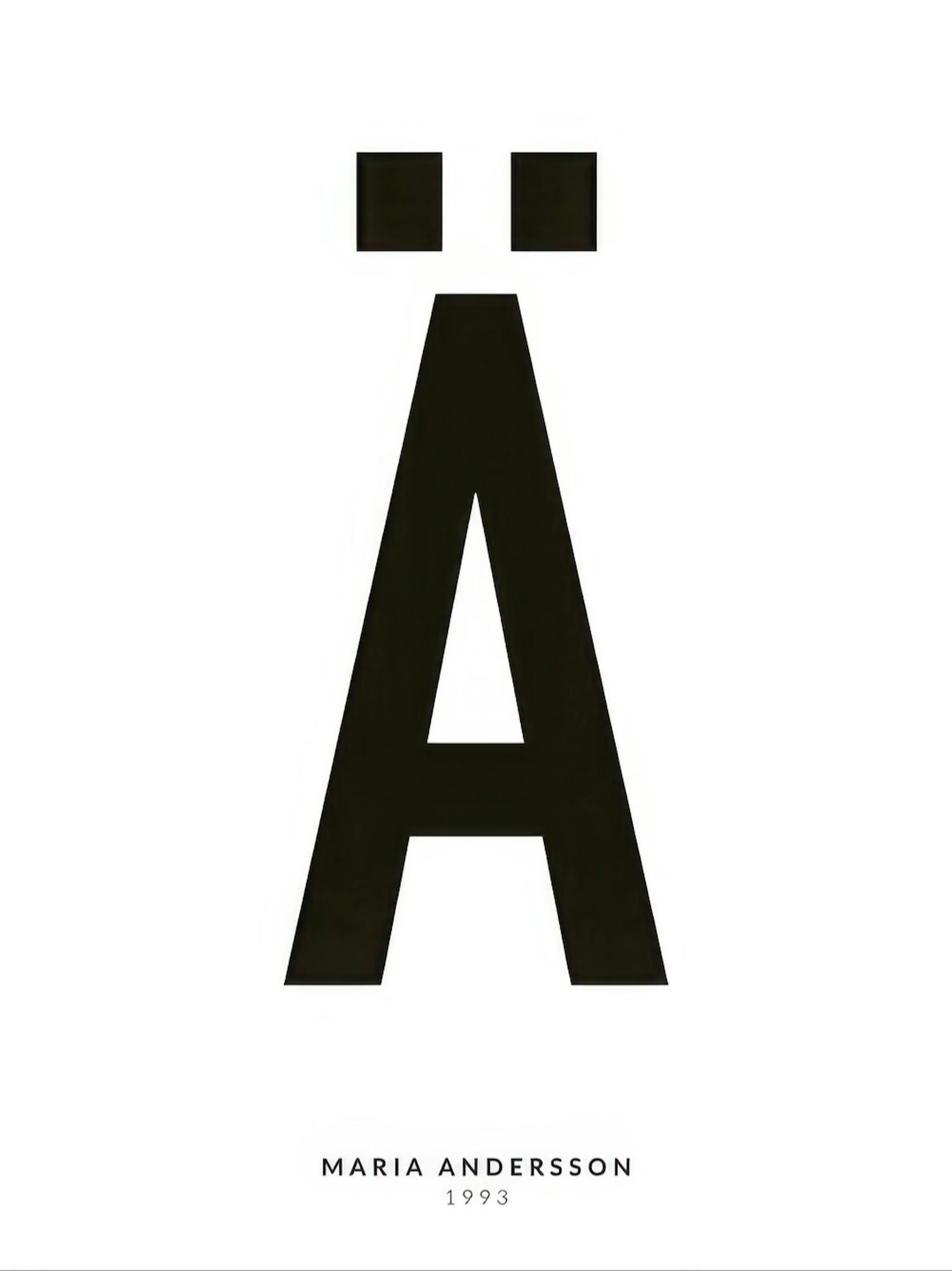 Min Bokstav Ä Personlig Poster thumbnail