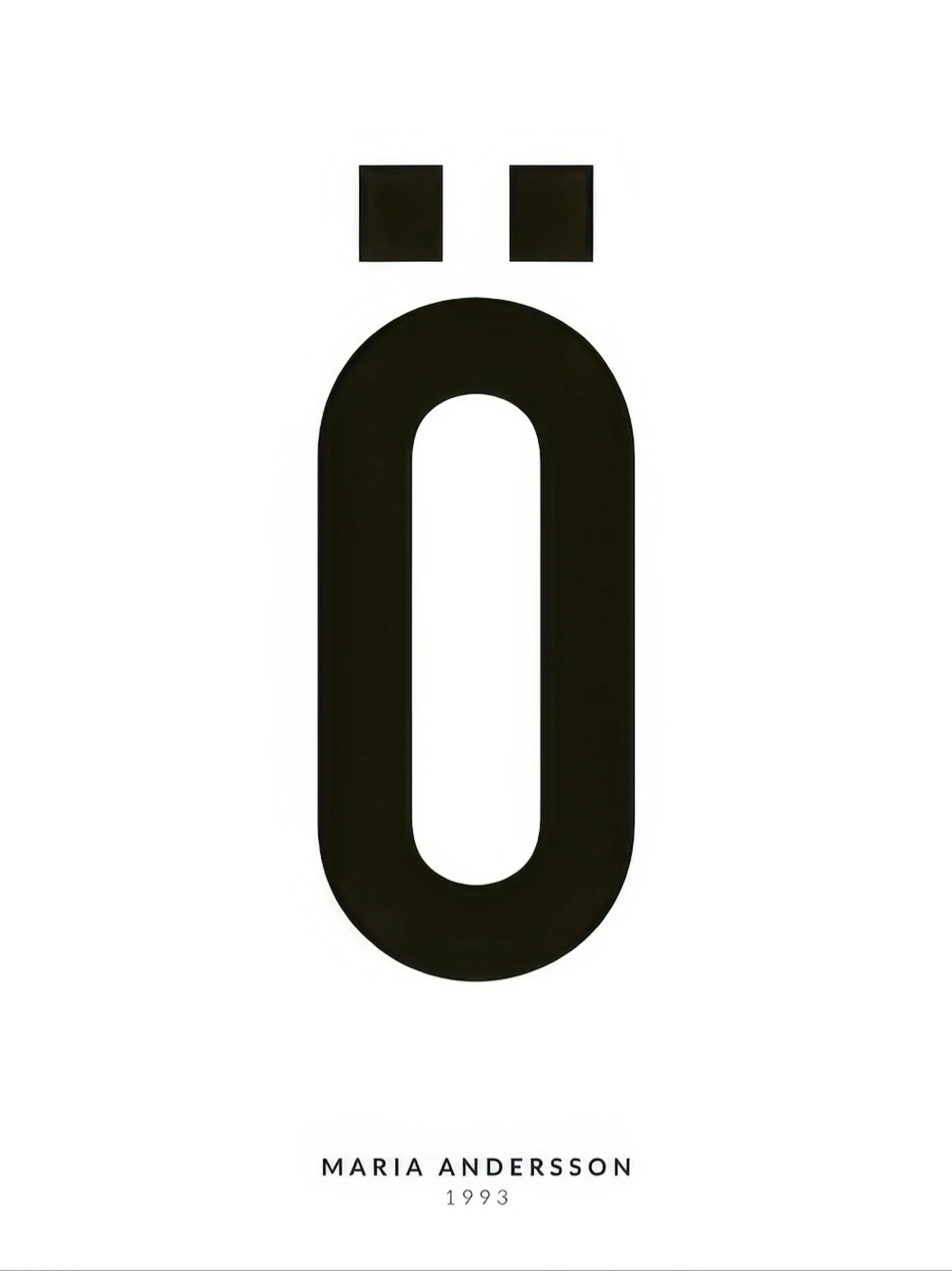 My Letter Ö Personal Poster thumbnail