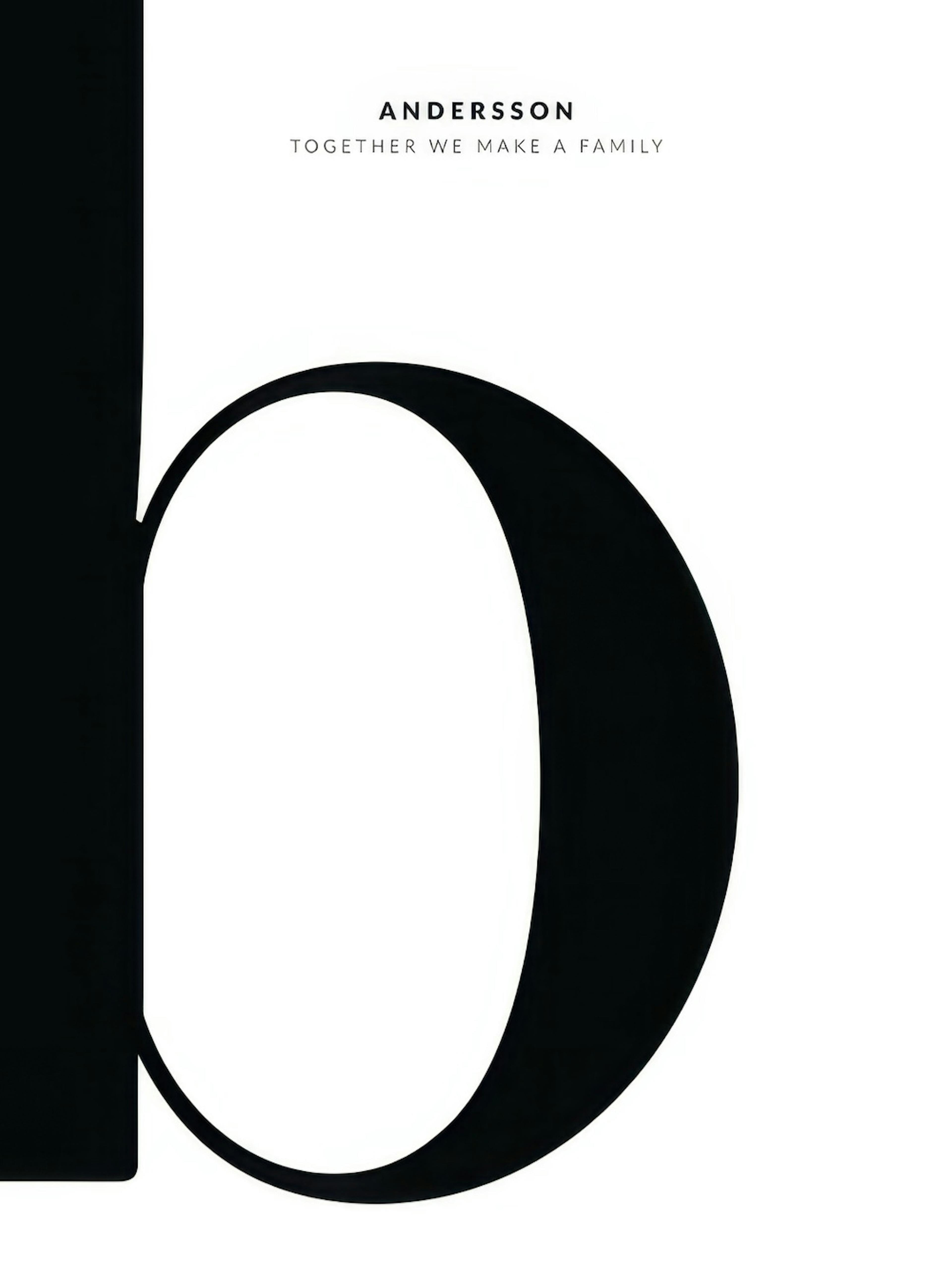 Bokstav B Personlig Poster thumbnail