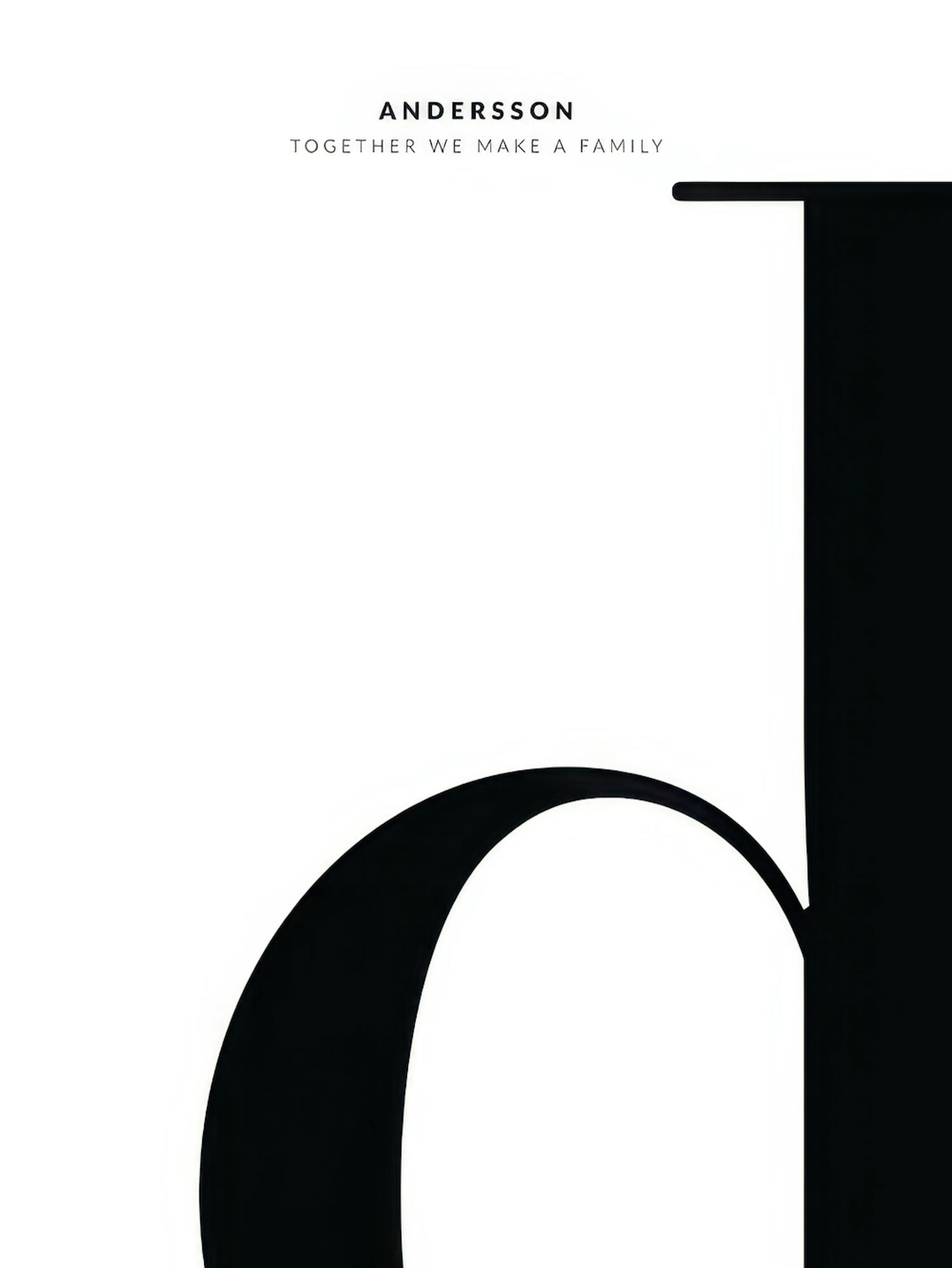 Buchstabe D Personalisiert Poster thumbnail