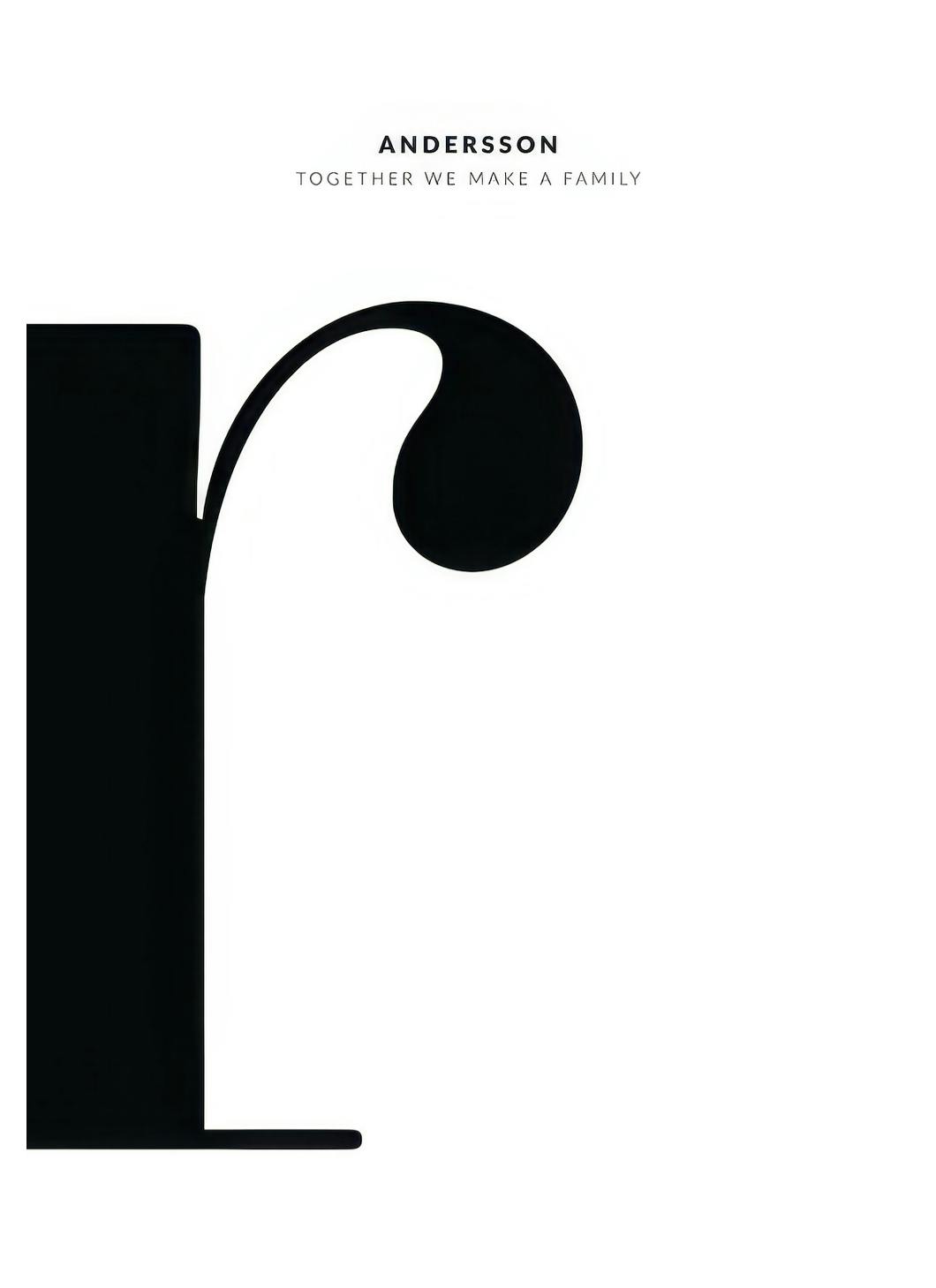 Lettera R poster personalizzato (50x70 cm) - Poster Store
