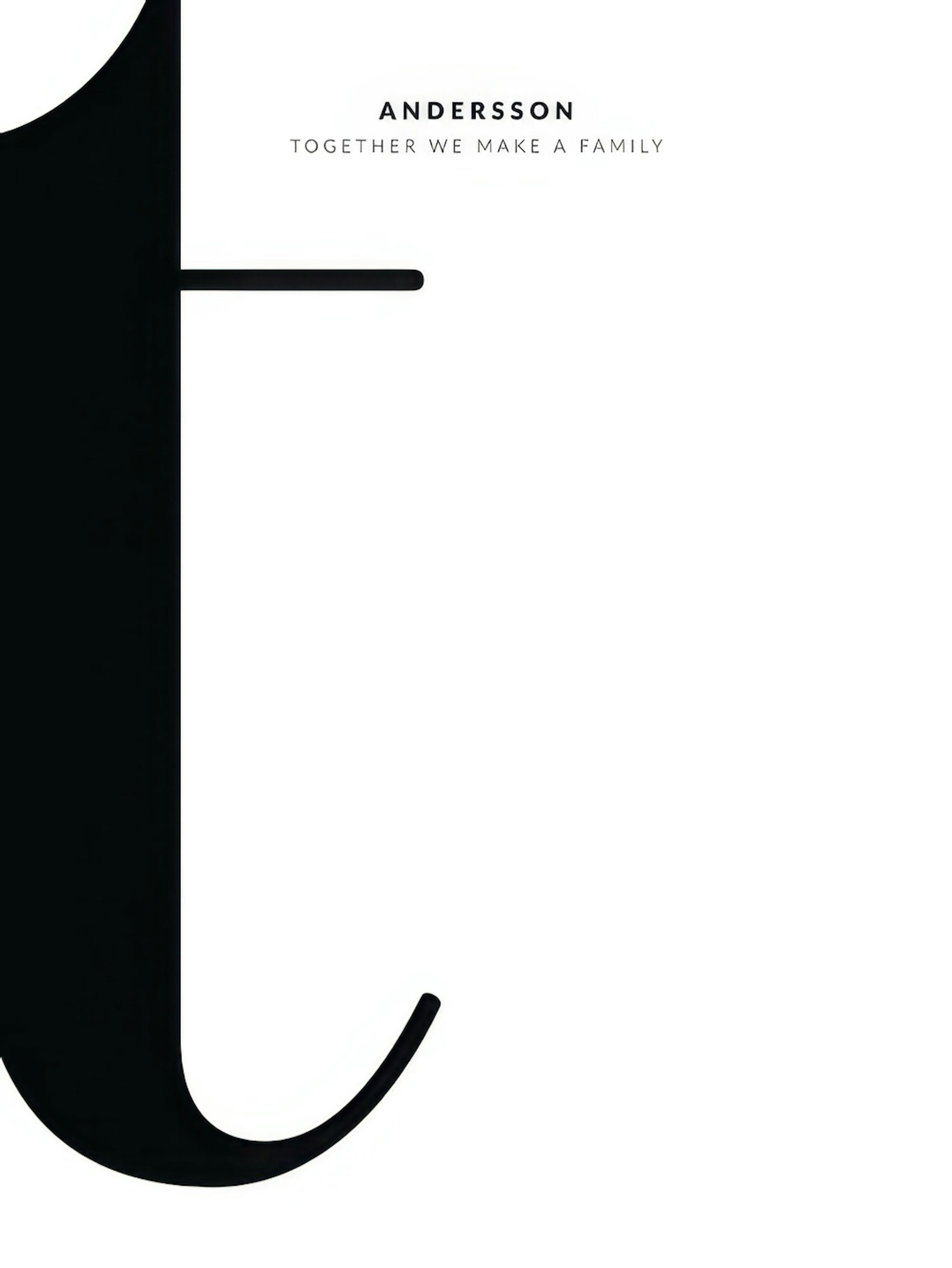 Lettre T Poster Personnalisé thumbnail