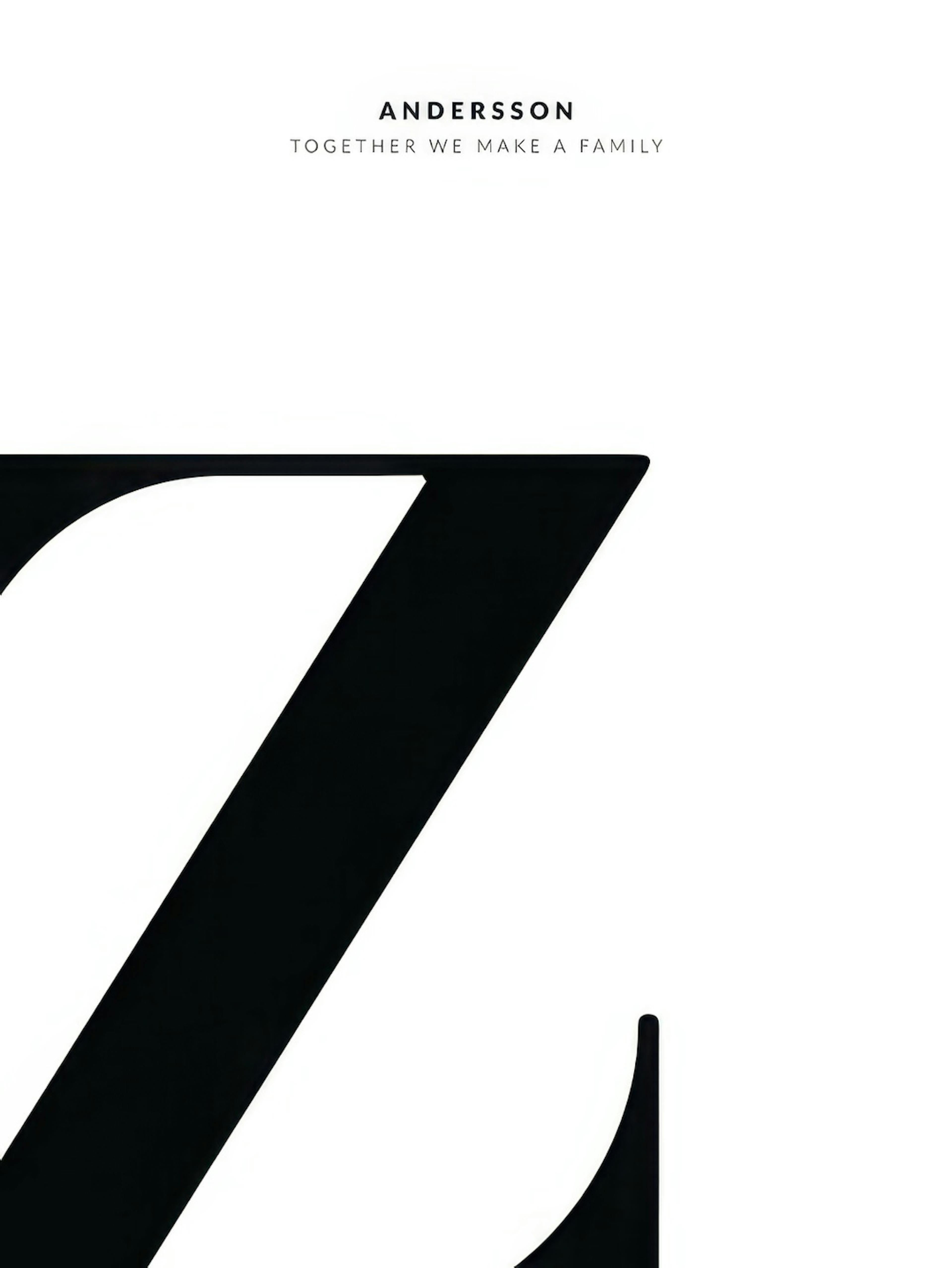 Kirjain Z, persoonallinen juliste thumbnail