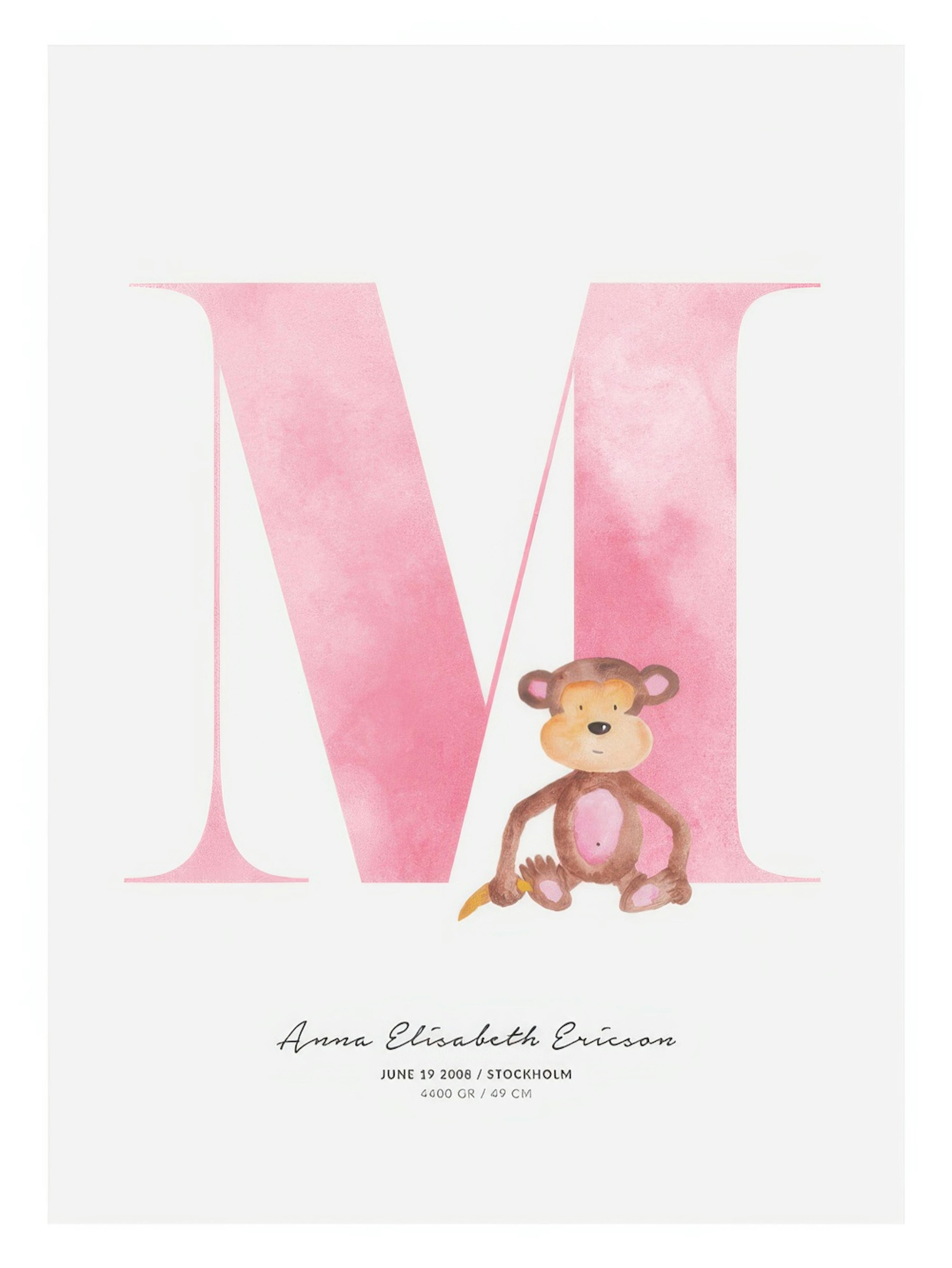 Kids Letter M Personal Poster thumbnail
