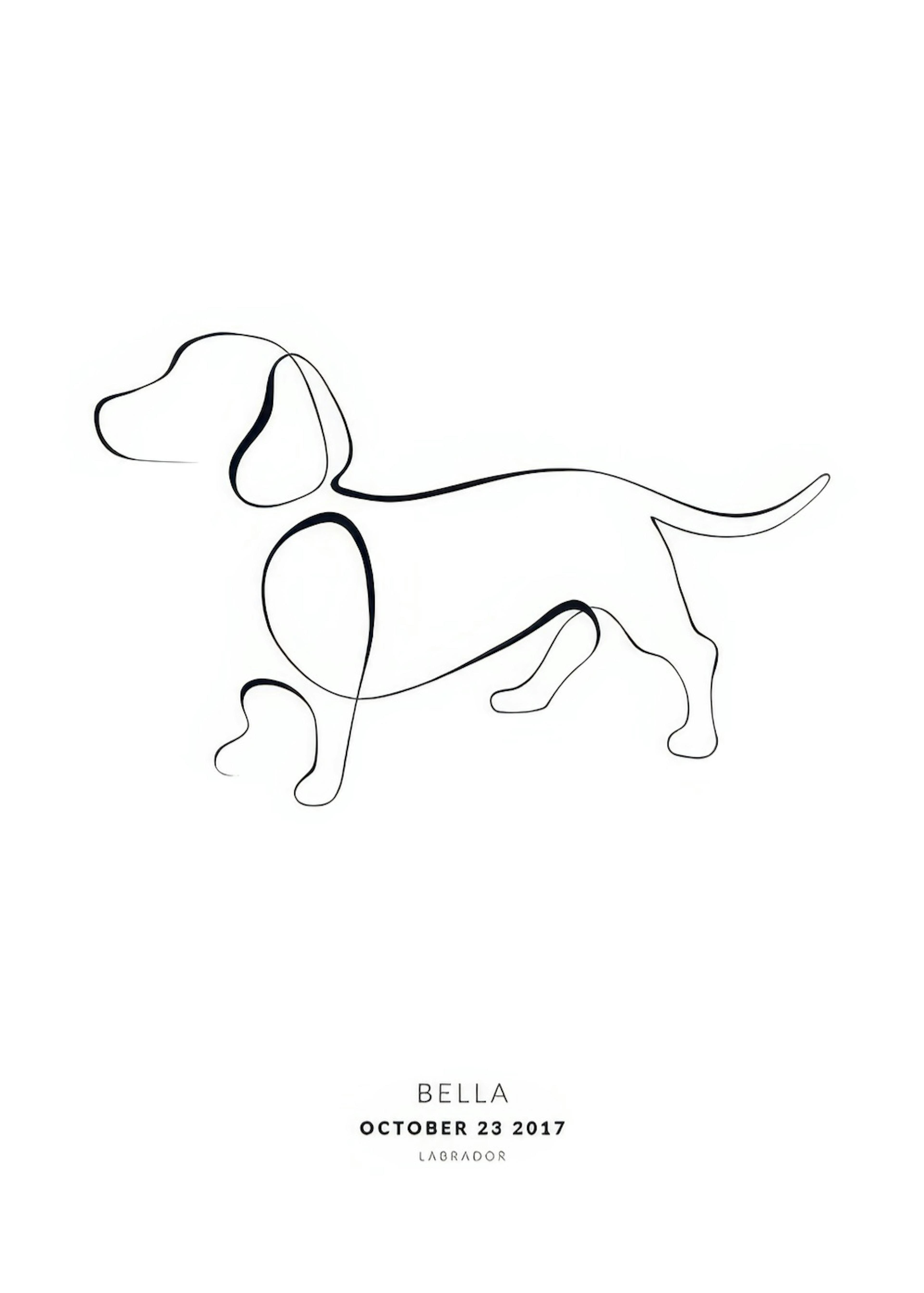 My Dog Dachshund Personal Poster 0
