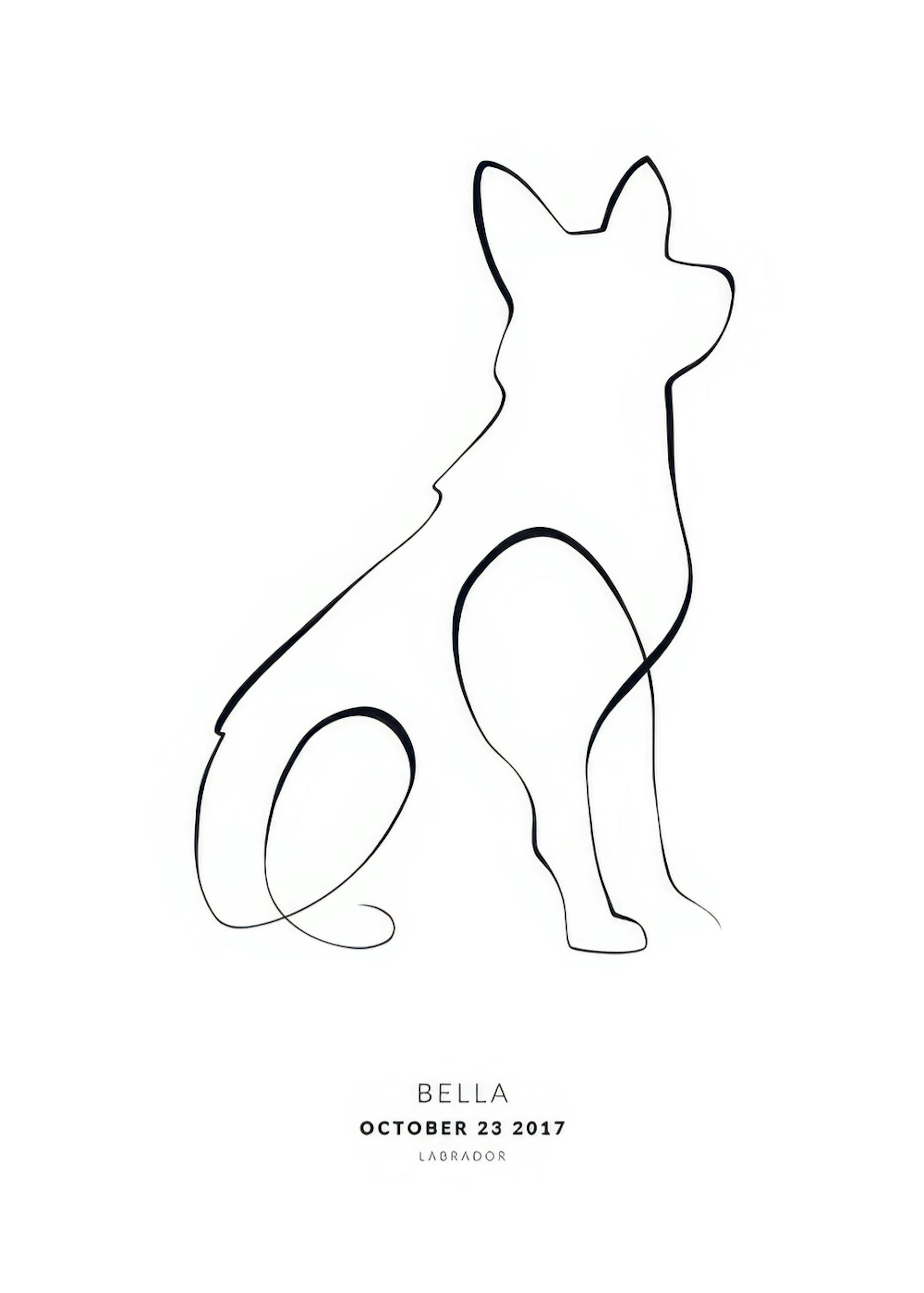 My Dog German Shepherd Personal Poster 0