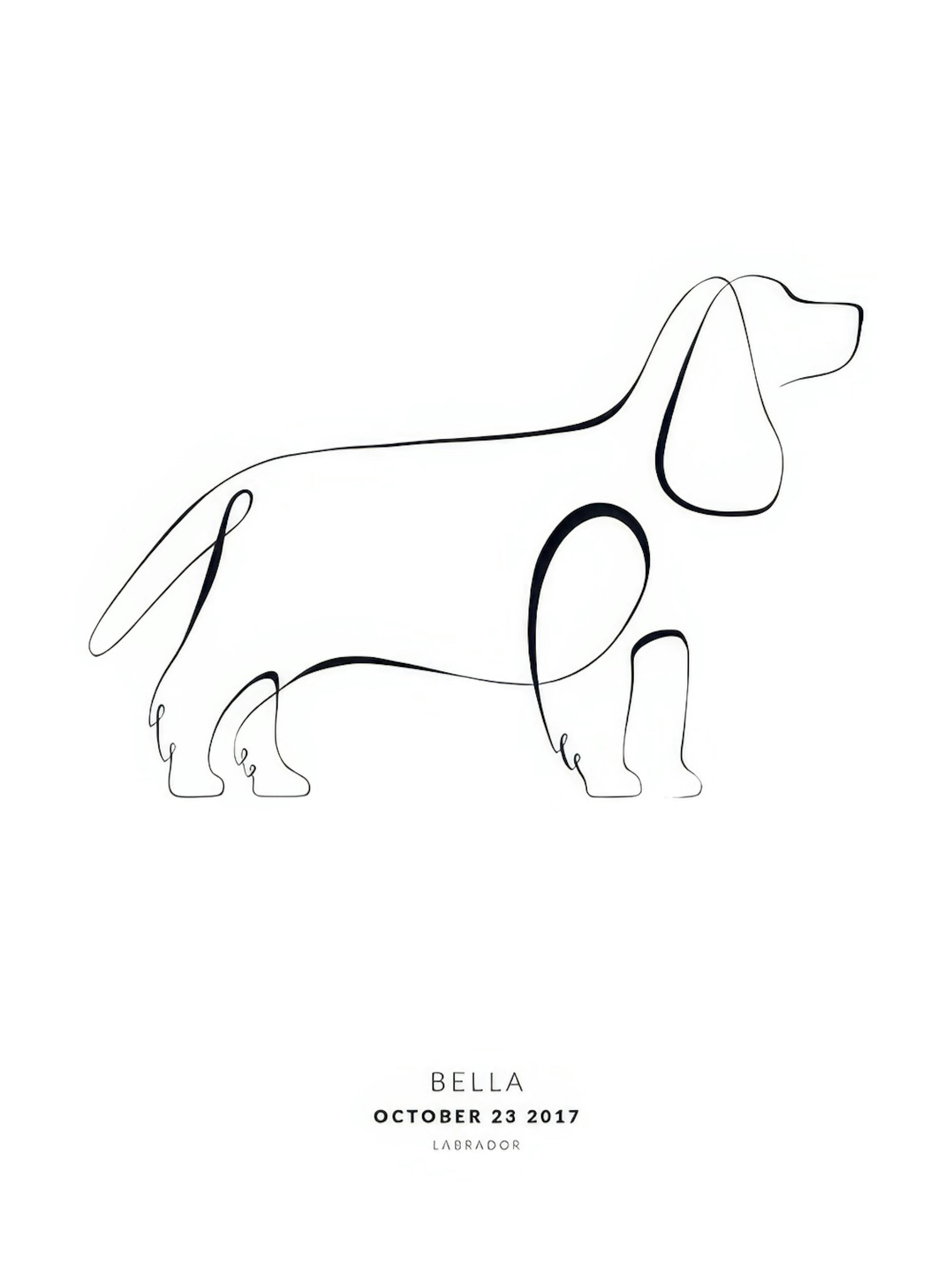 Mi perro cocker spaniel inglés póster personal thumbnail