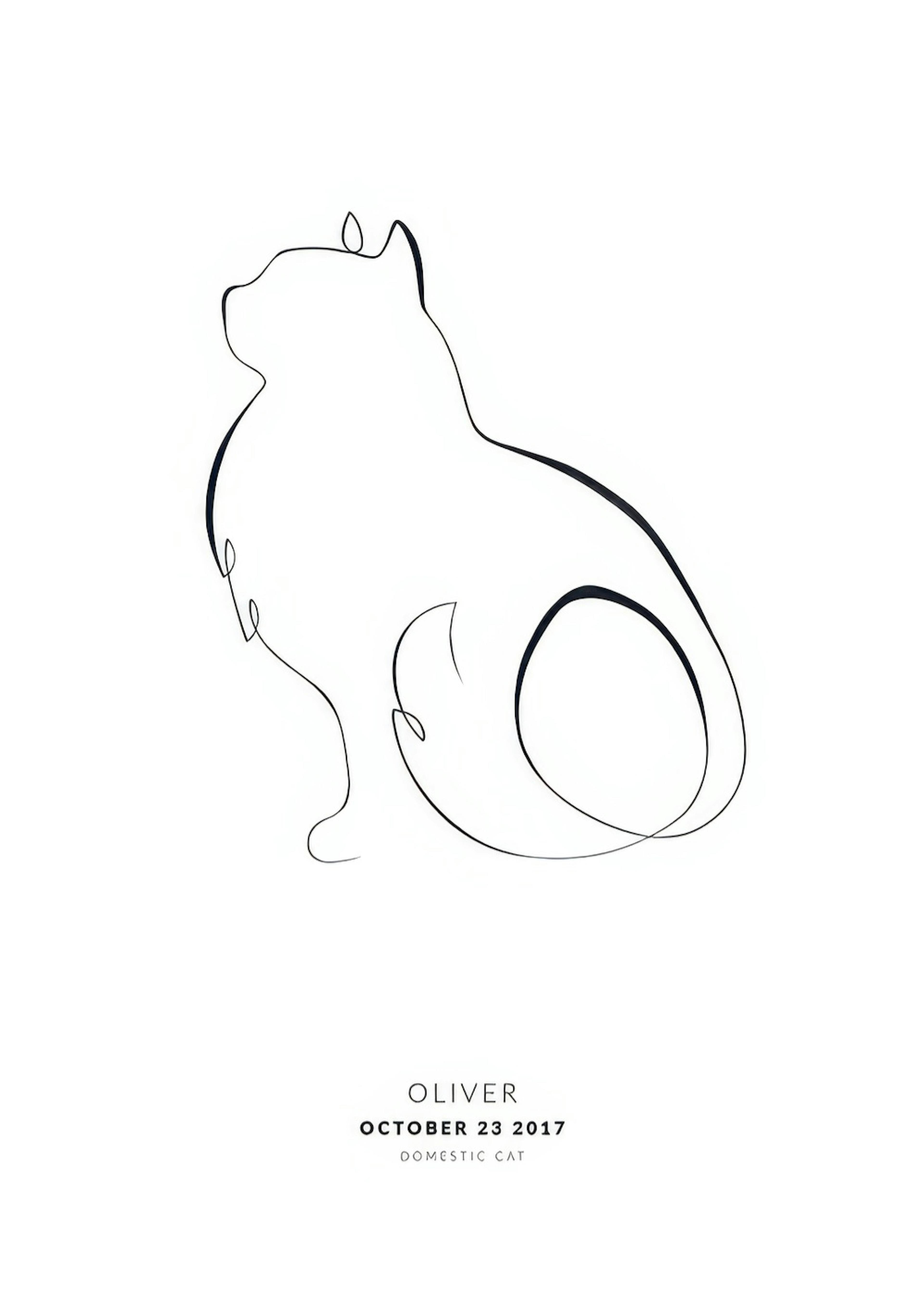 My Cat Norwegian Forest Cat Personal Poster 0