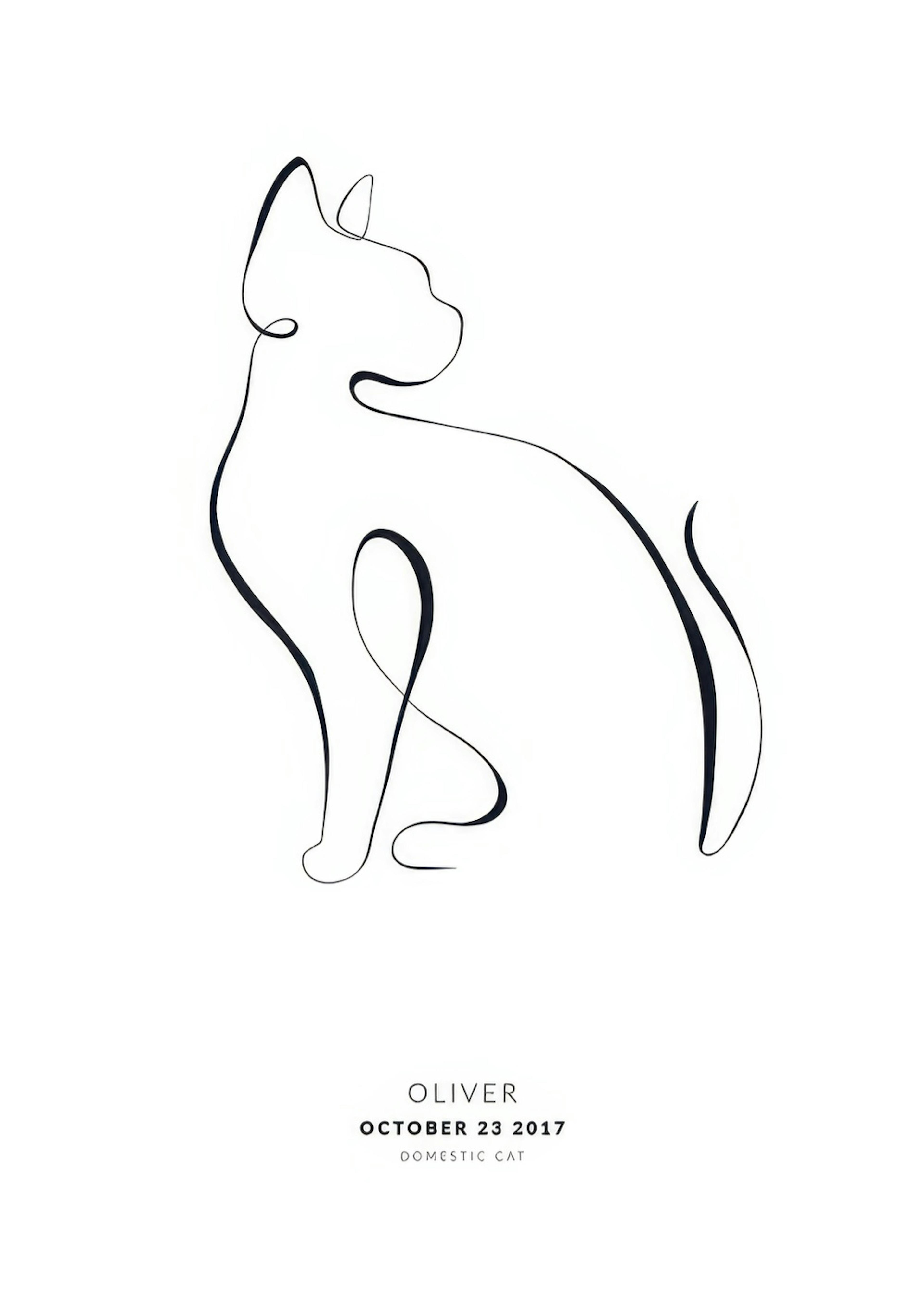 My Cat Devon Rex Personal Poster 0