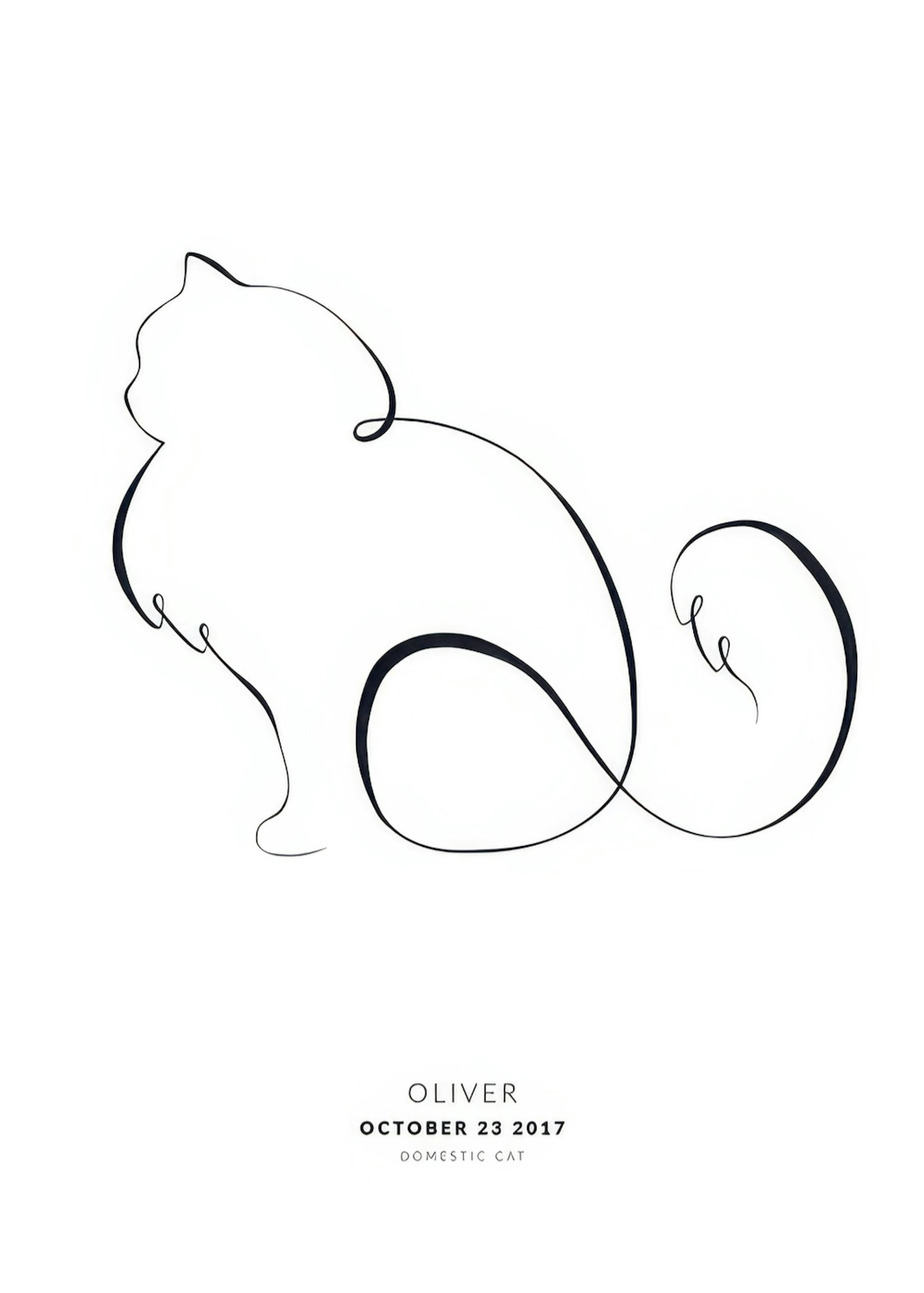 My Cat Siberian Cat Personal Poster 0