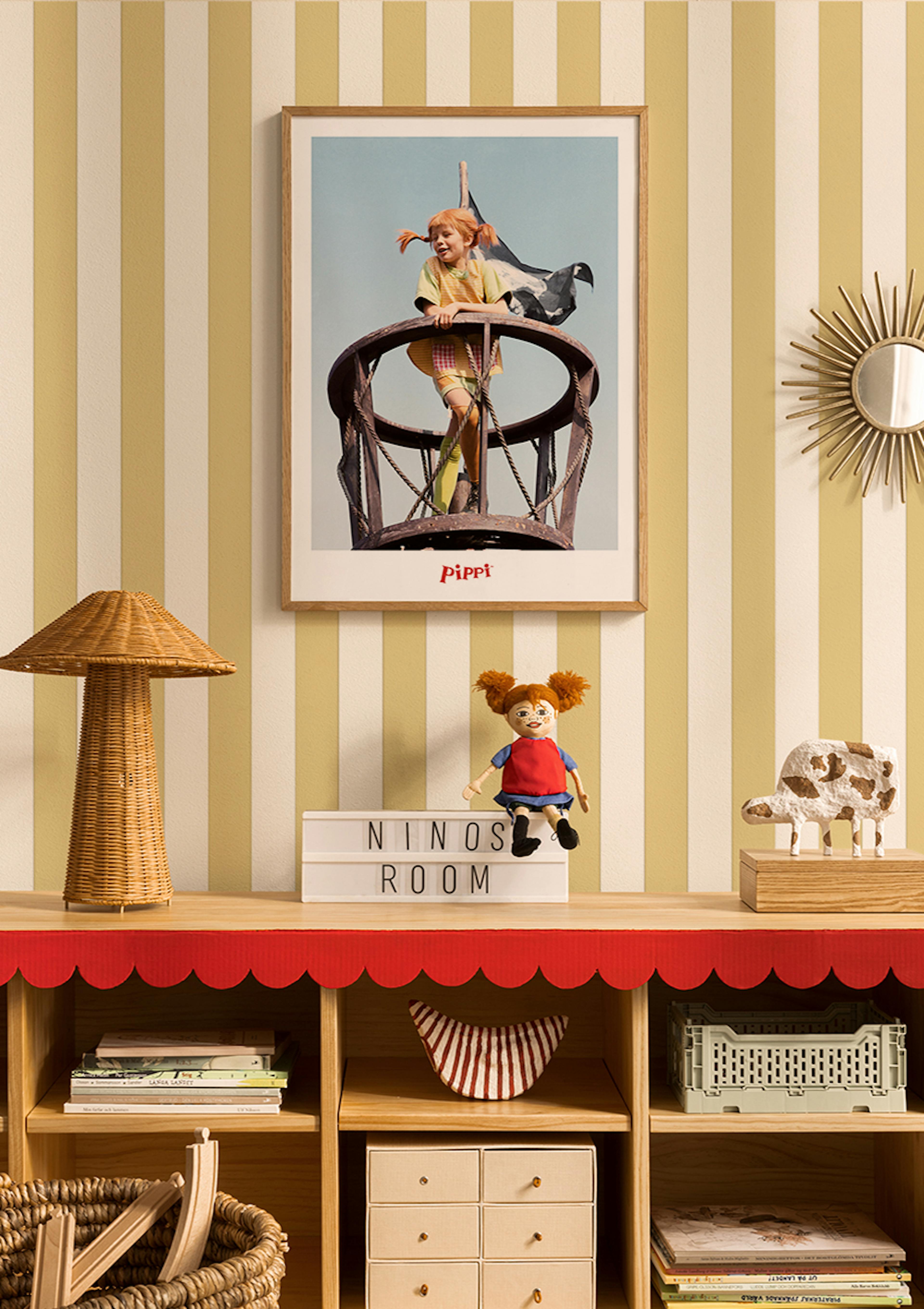 Pippi Calzelunghe Pirata Poster thumbnail