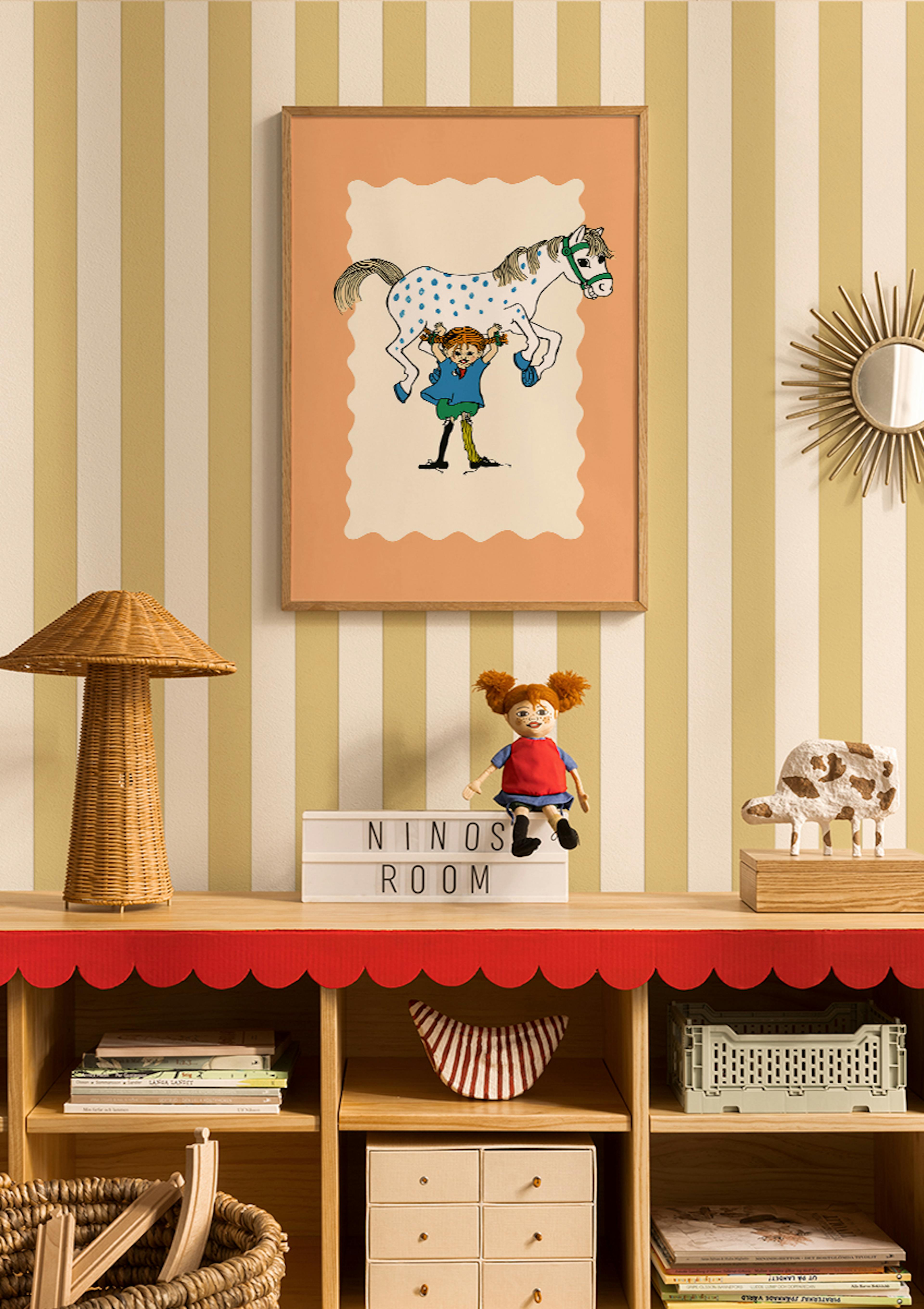 Pippi Langstrumpf und das Pferd Poster thumbnail