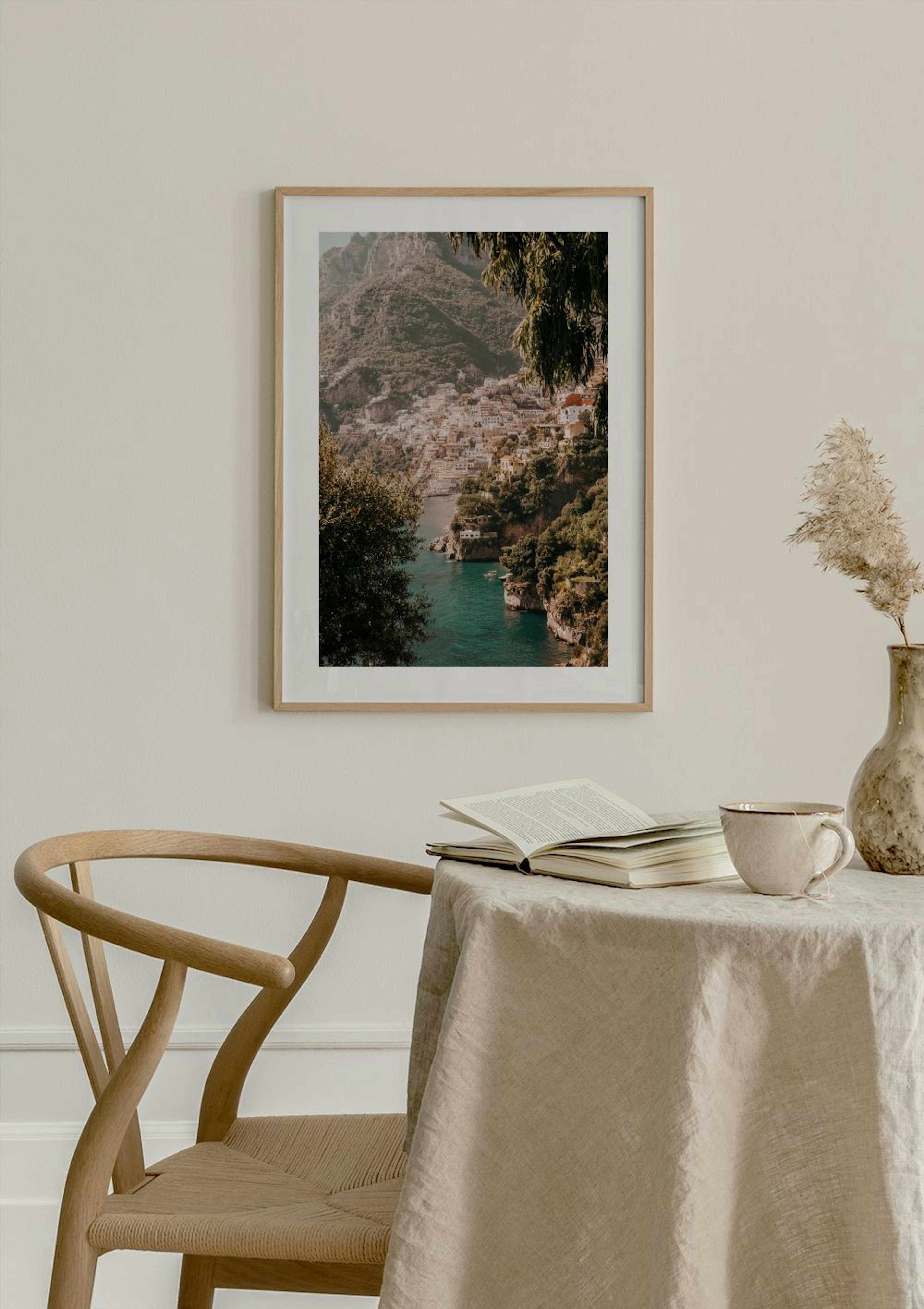 Positano Panorama Poster thumbnail