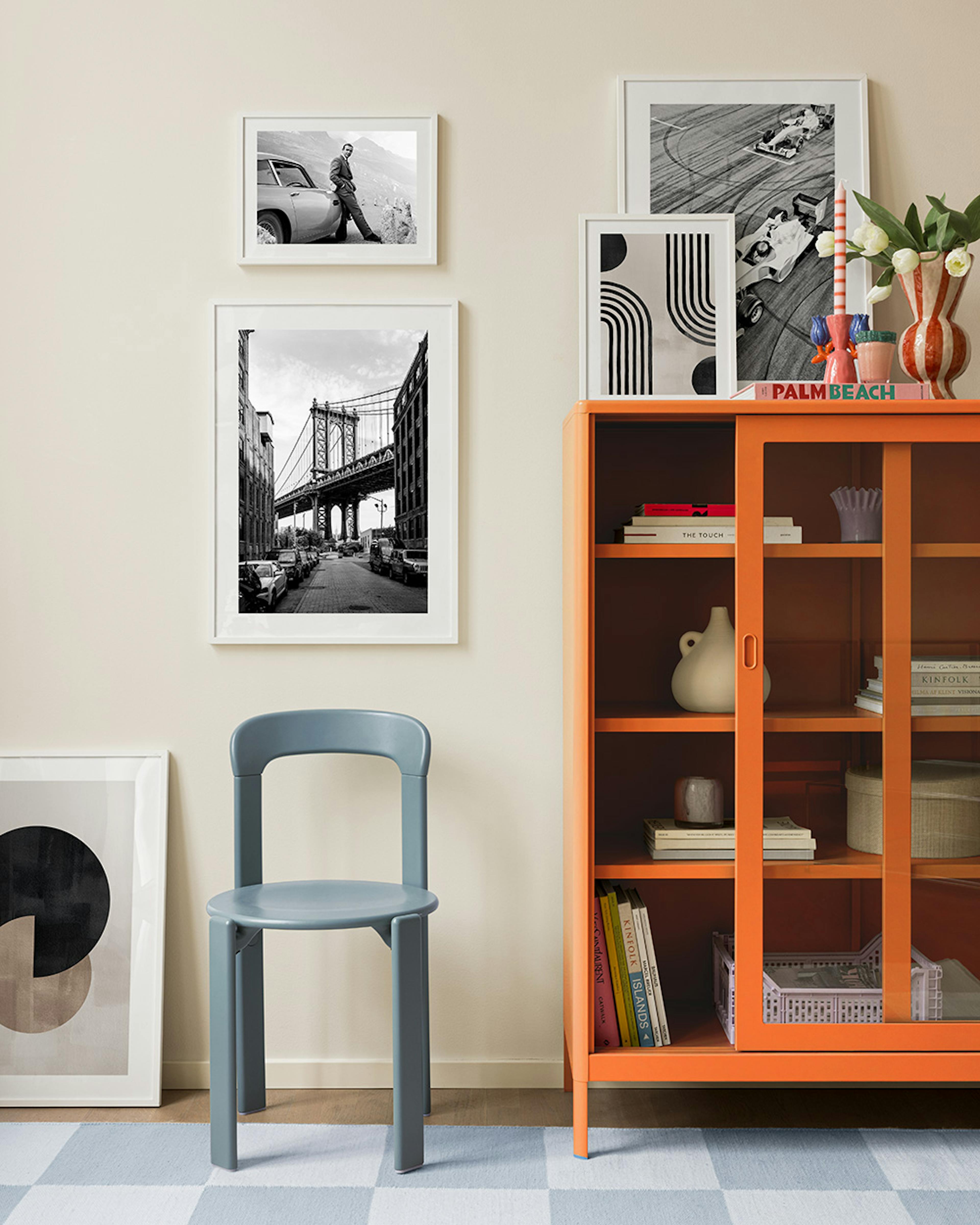 Eclectic Modernism vibes gallery wall