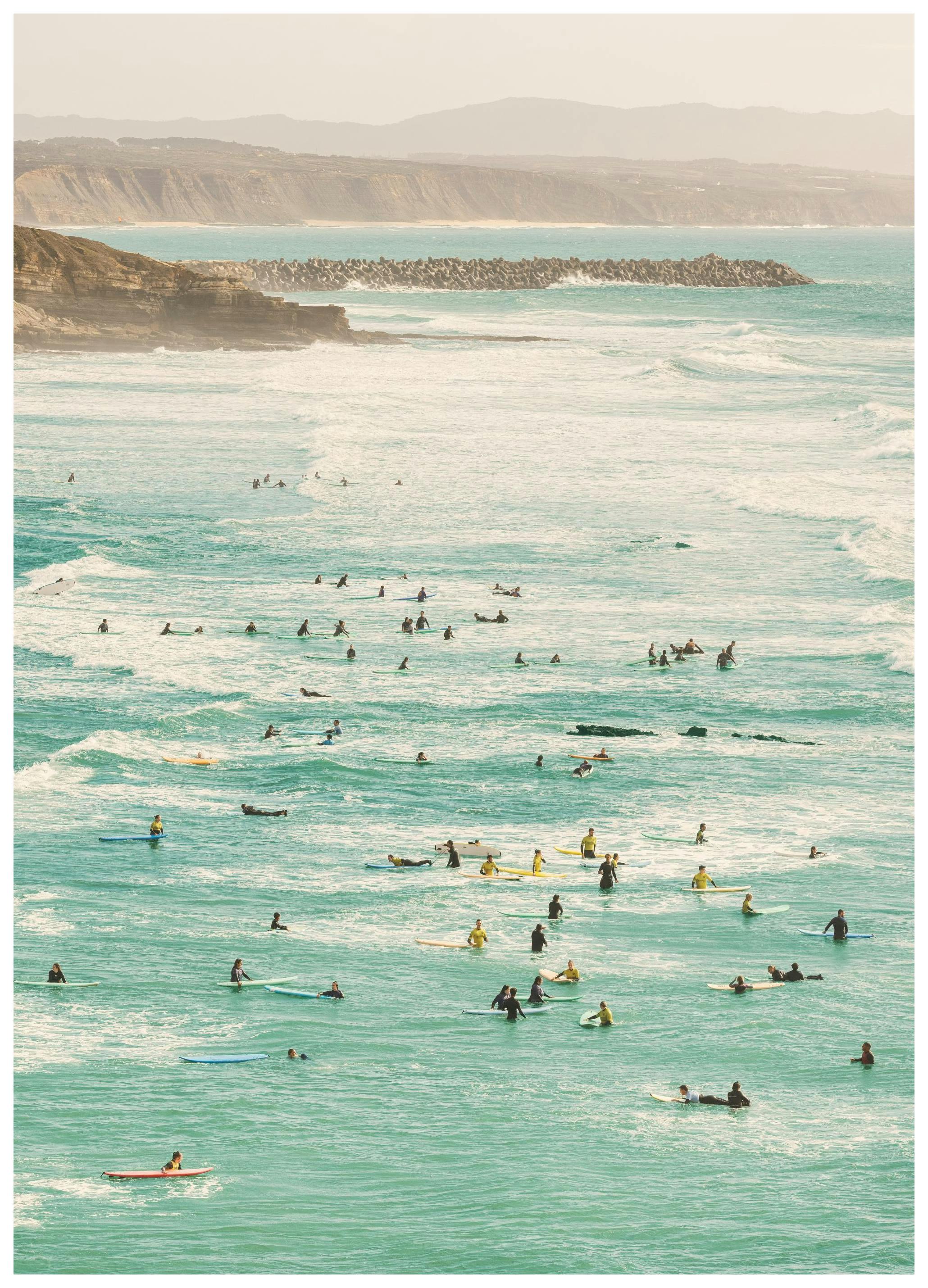 Prints Sea of Surfers Poster (70x100 cm) - Poster Store