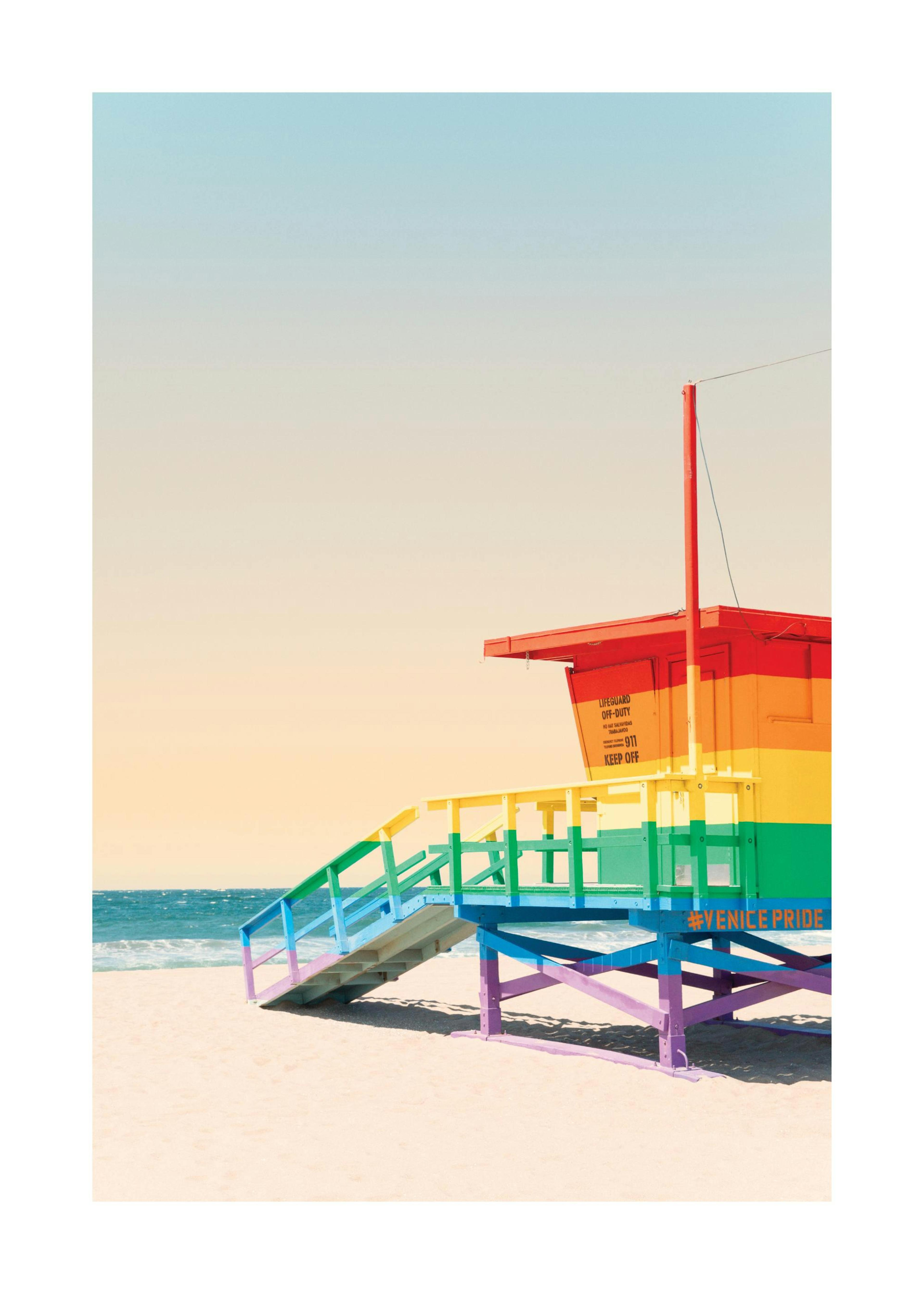 Rainbow Beach House Poster 0