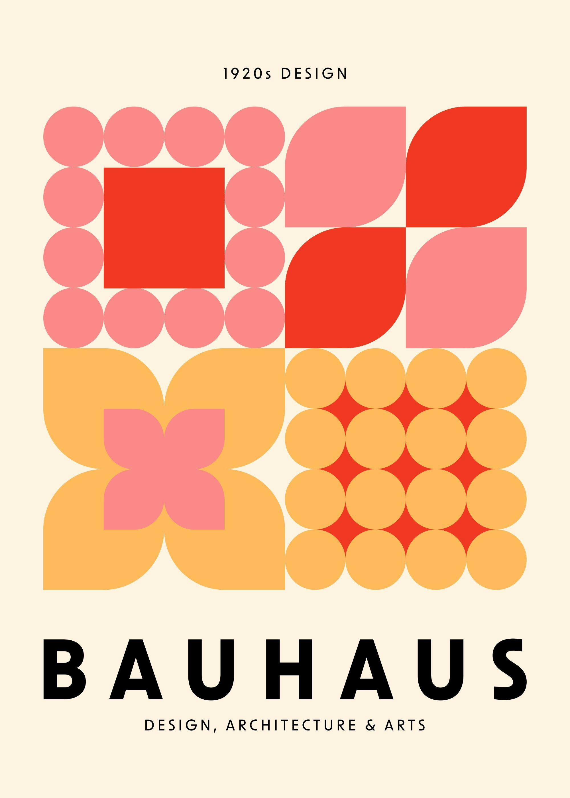 Graphique Bauhaus Poster 0