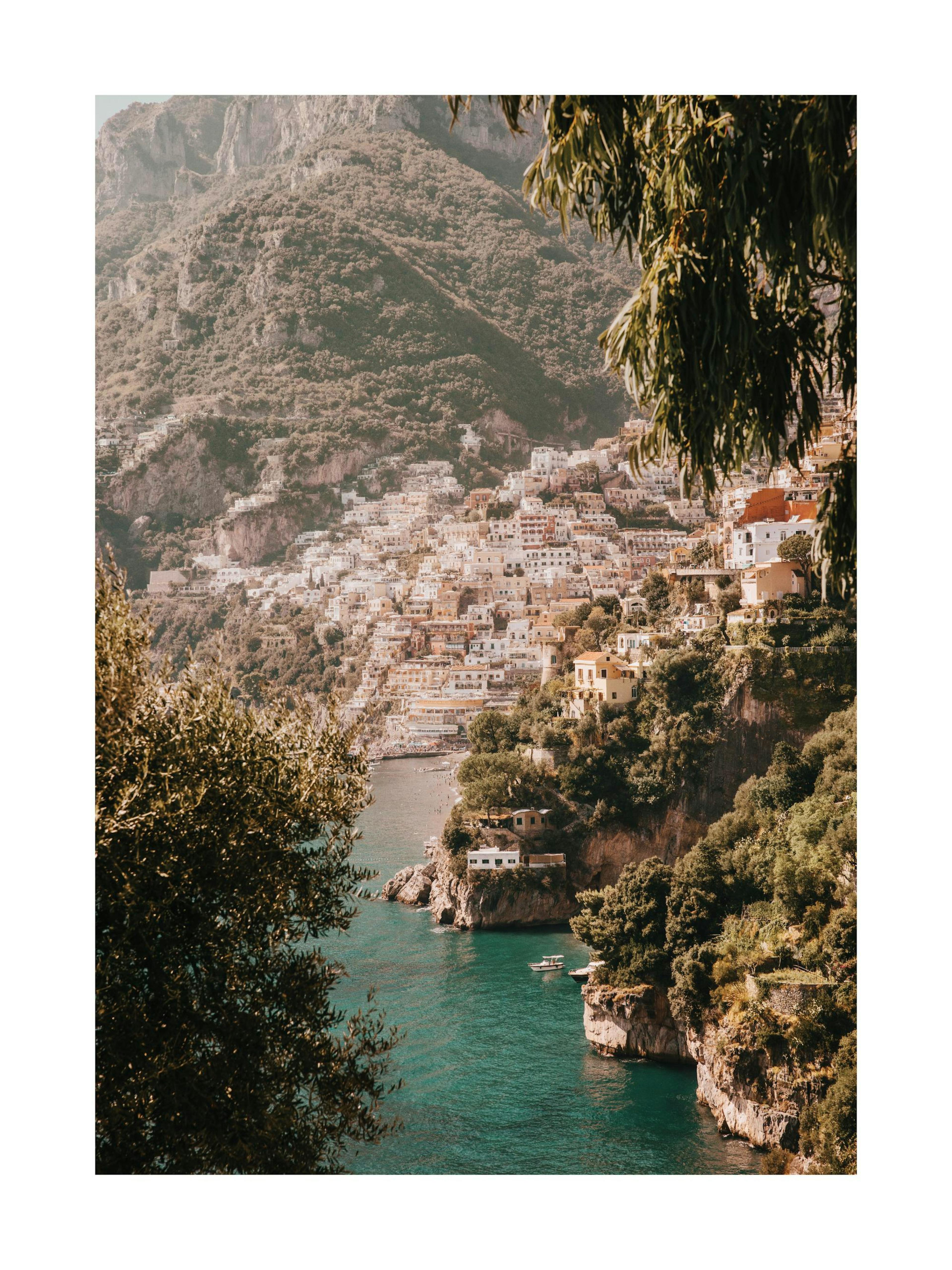 Positano Panorama Poster thumbnail