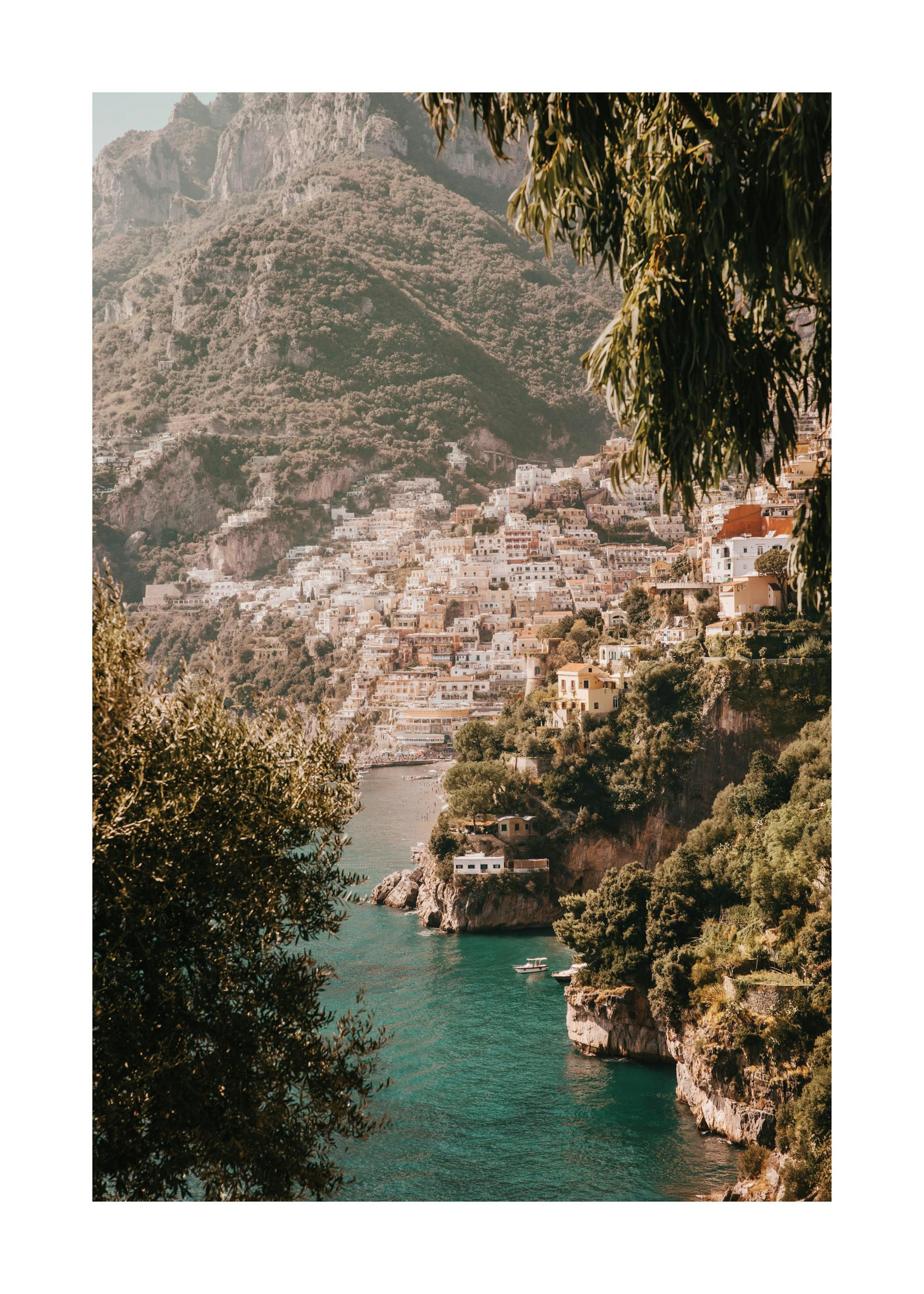 Positano Panorama Plakát 0