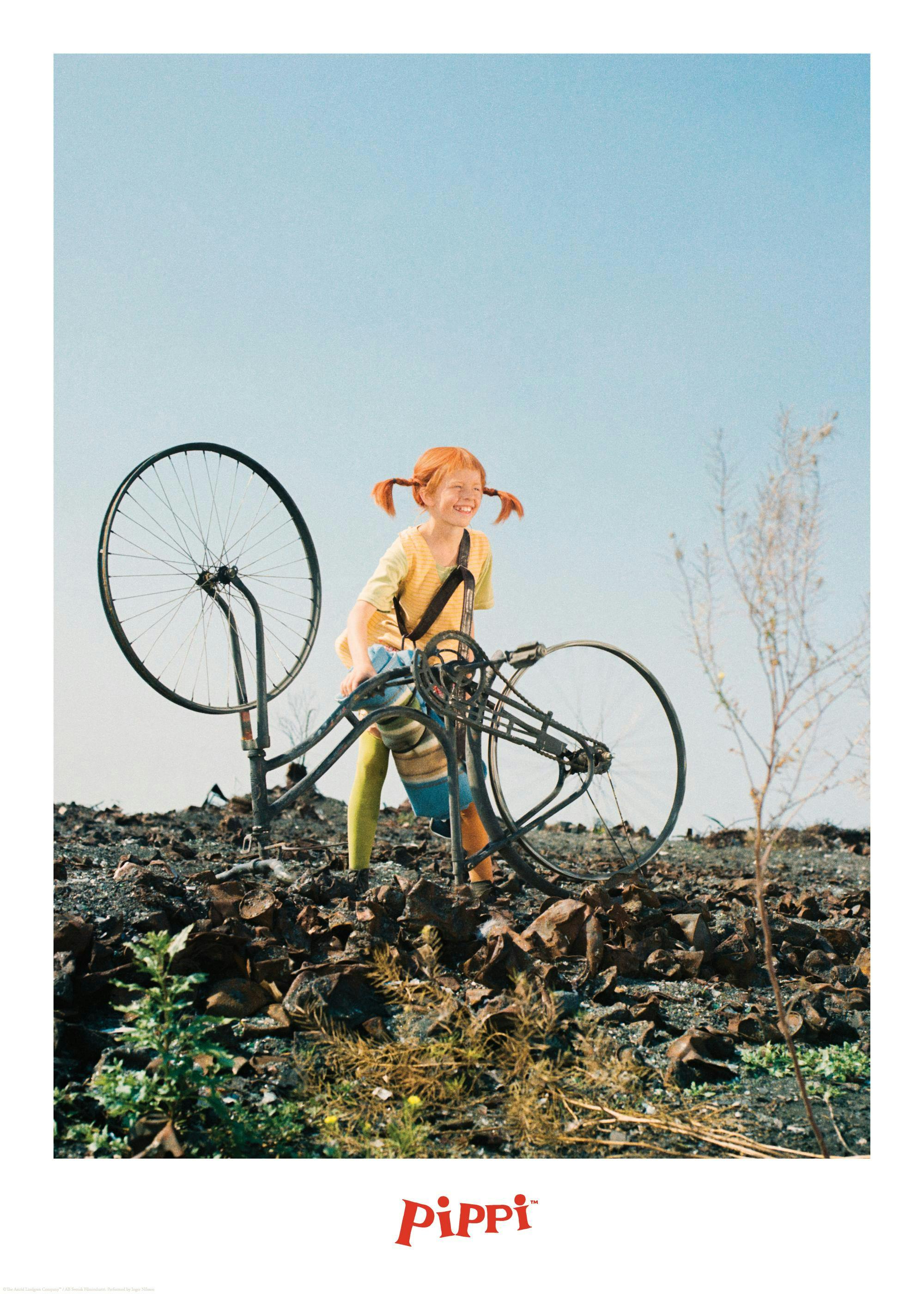 Fifi Brindacier et Son Vélo Poster 0