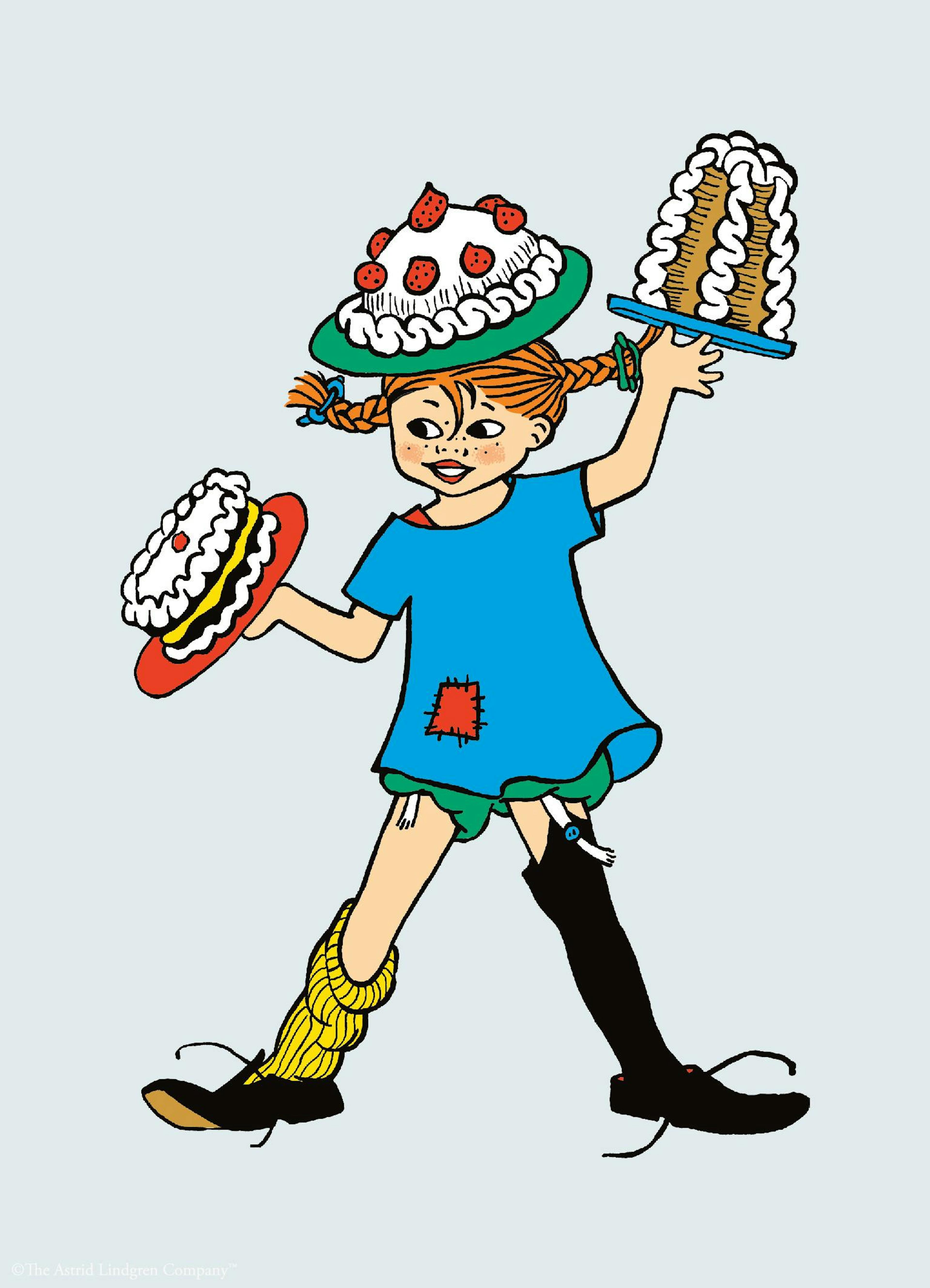 Pippi Langstrømpe Feirer Plakat thumbnail