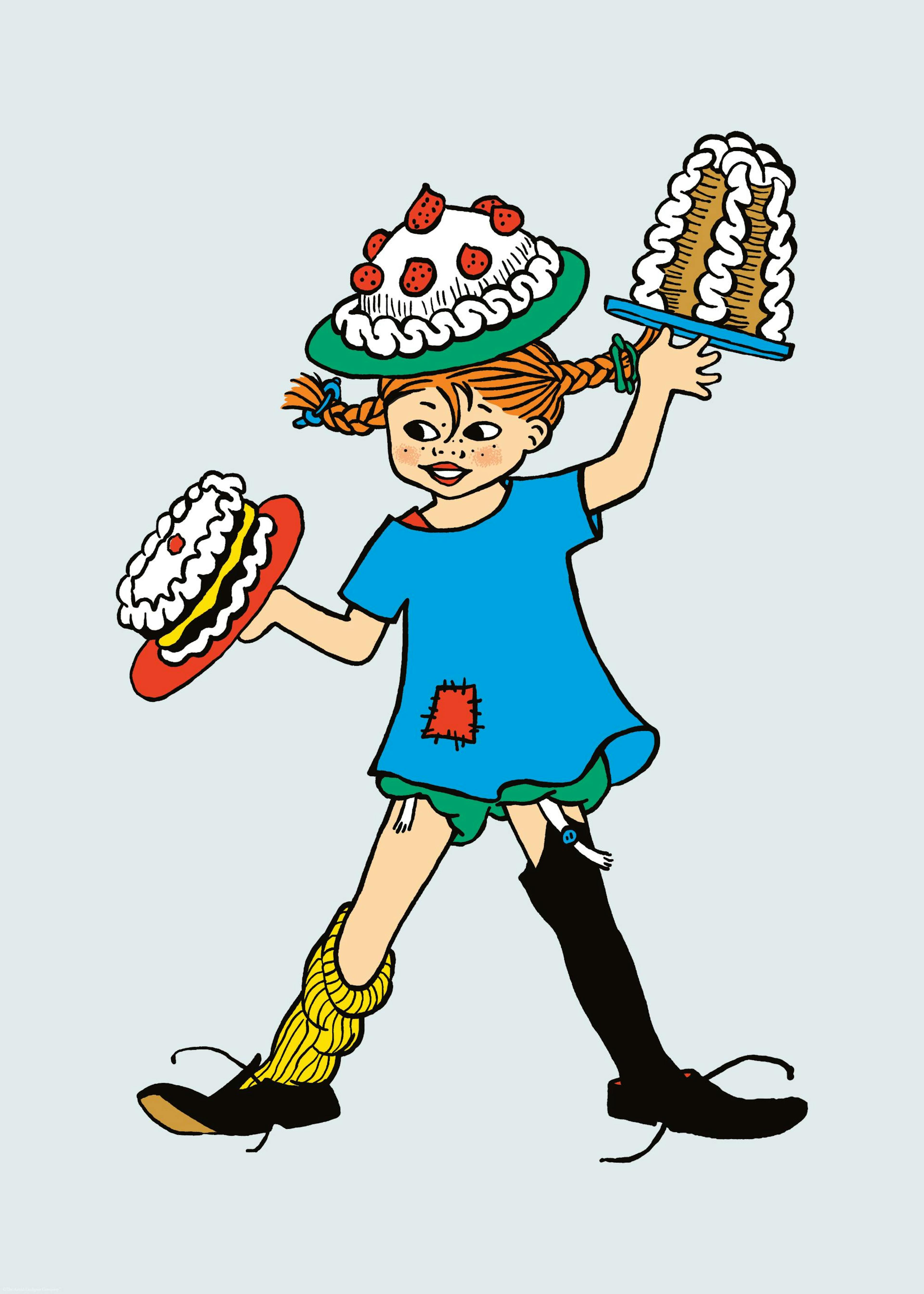 Pippi Calzelunghe che Festeggia Poster 0