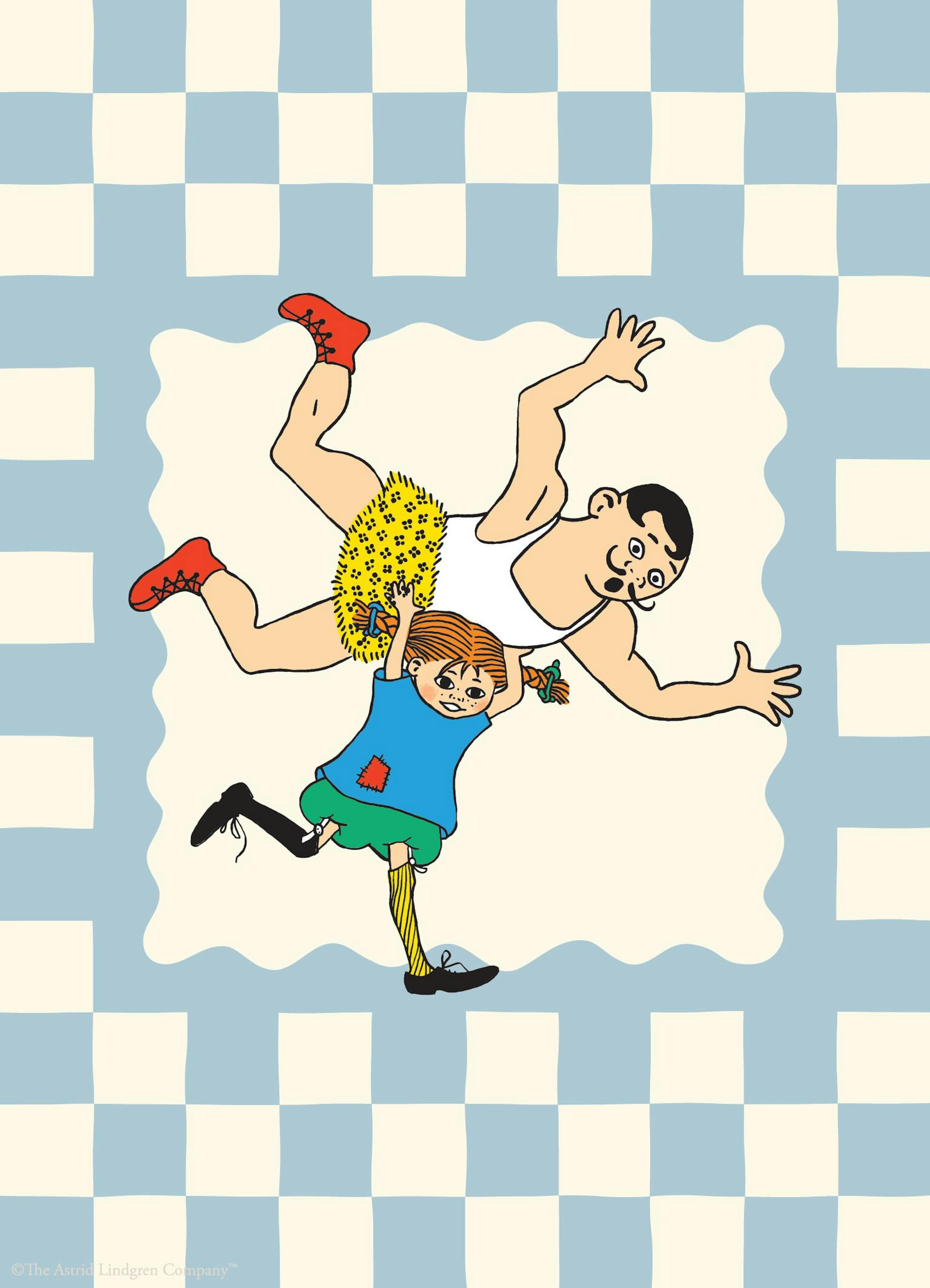 Pippi Långstrump och Starke Adolf Poster thumbnail