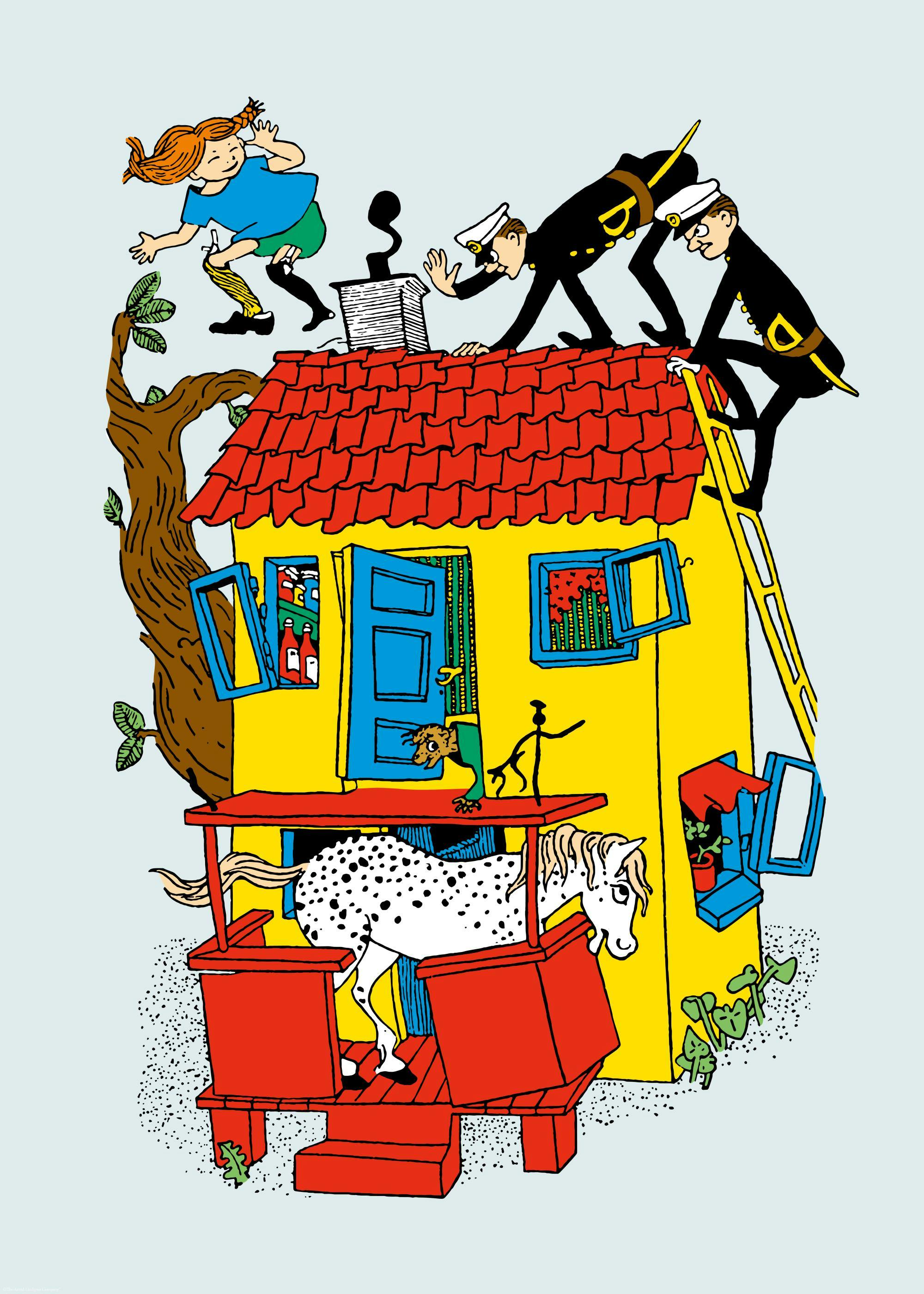 Fifi Brindacier et les Policiers Poster 0