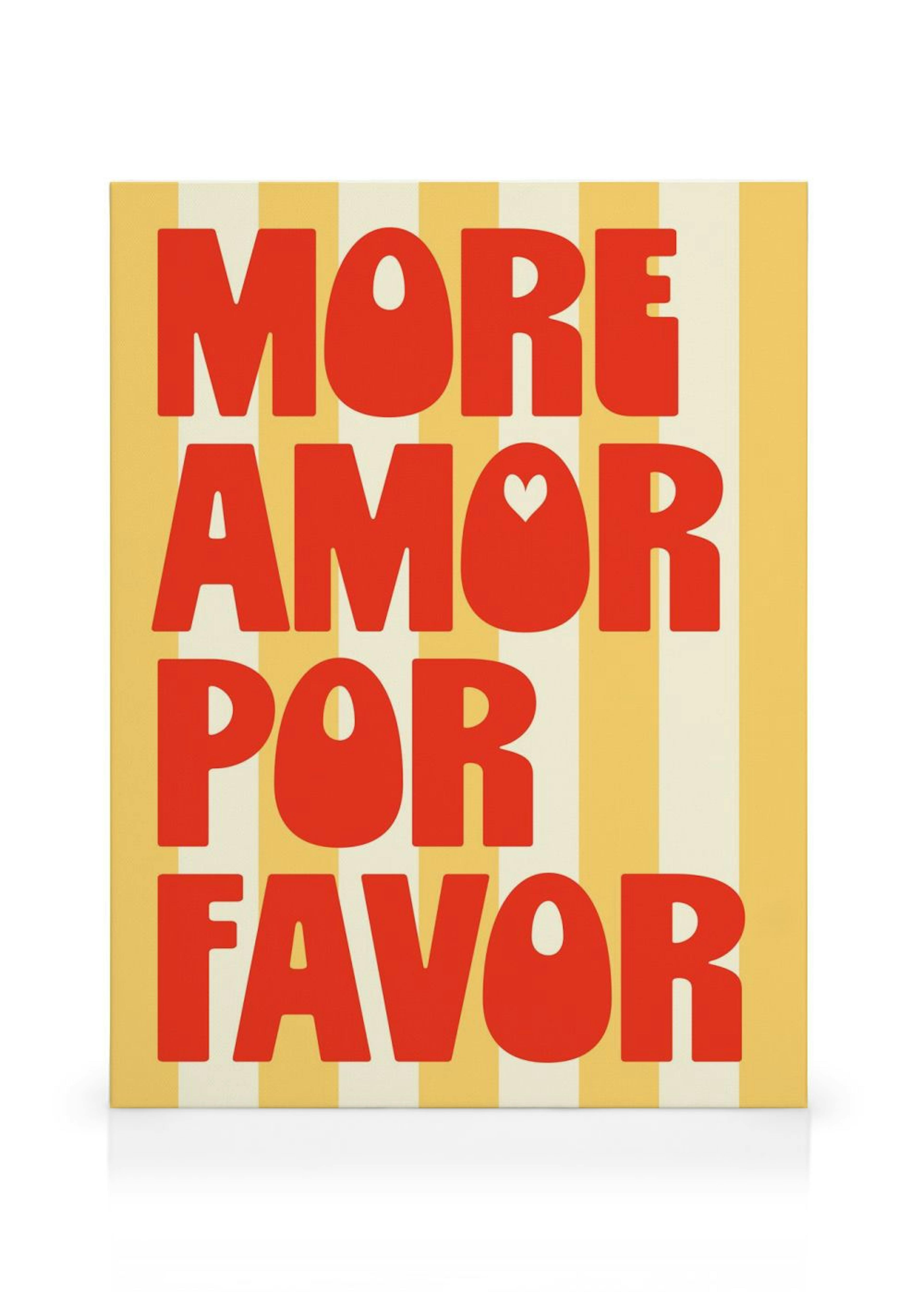 More Amor Por Favor Canvastavla thumbnail