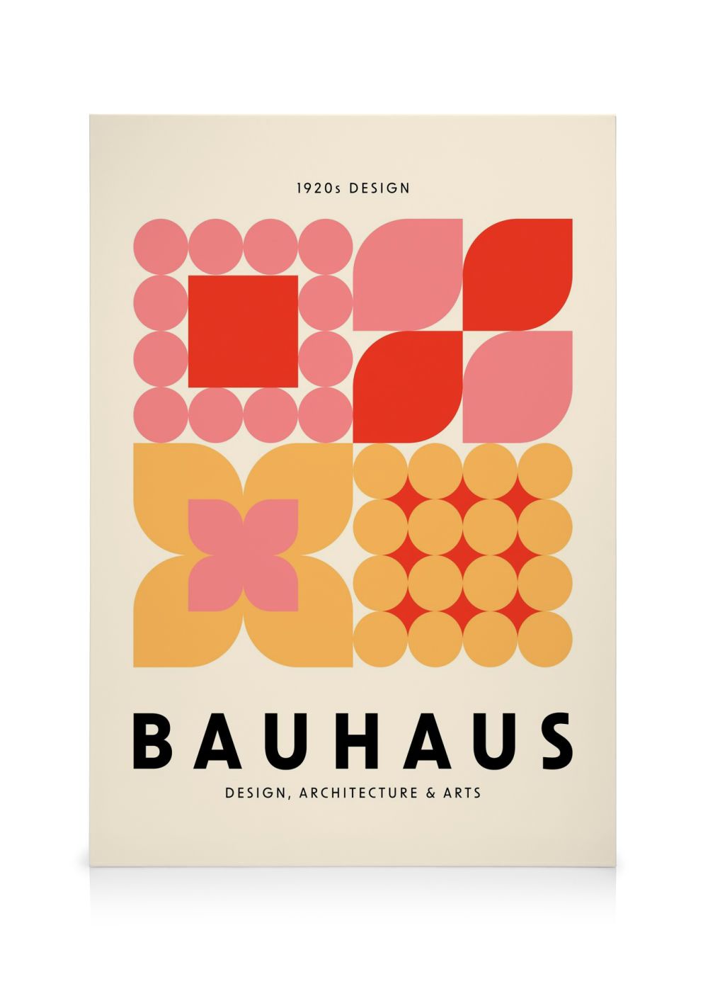 【 Bauhaus-作品No.11-1】 アートポスター／500×400 Bauhaus Graphic Canvas with Bauhaus Design | Poster Store US