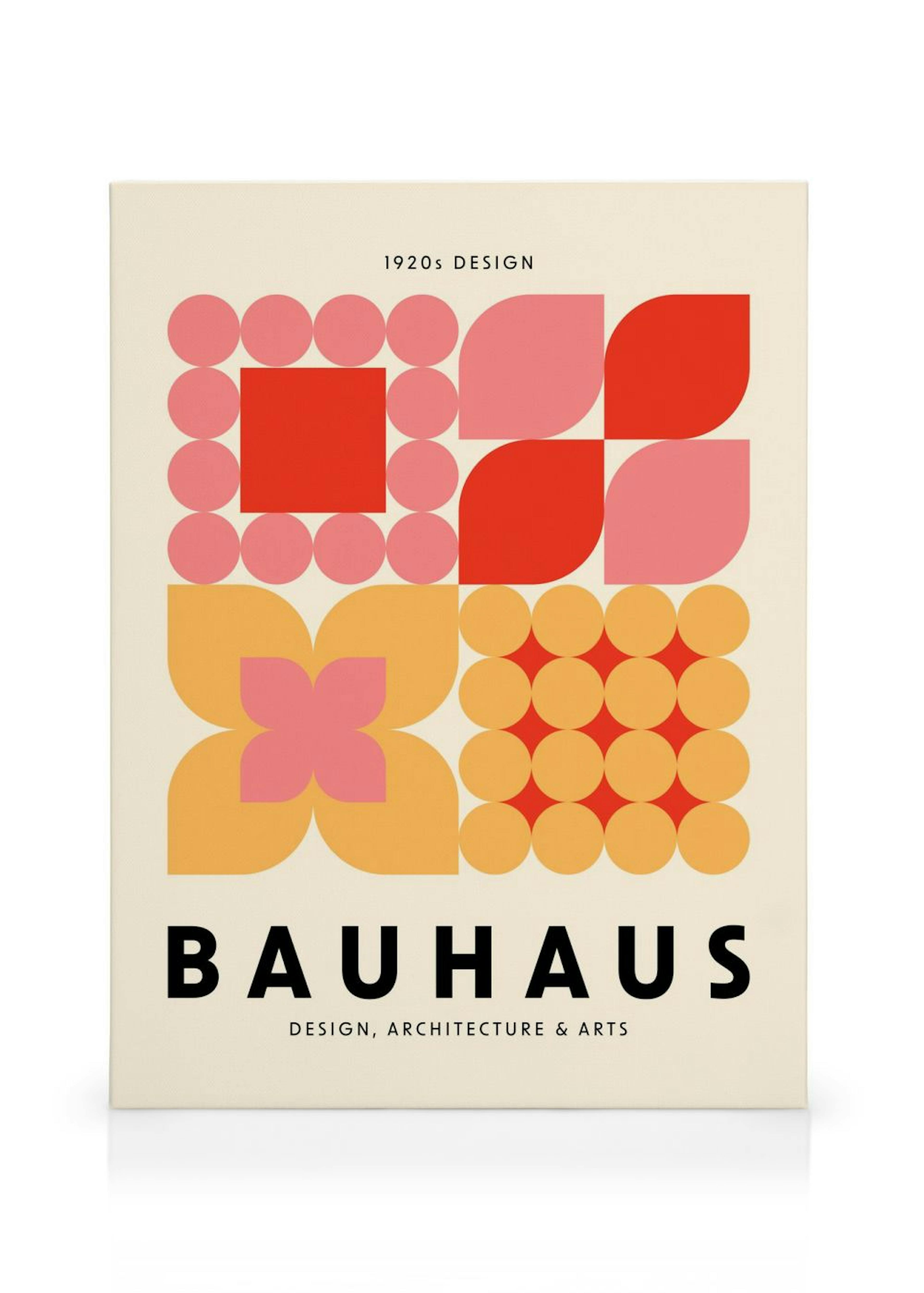 Bauhaus Grafik Leinwandbild thumbnail