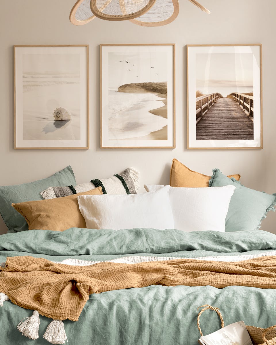 Lot de Posters Sérénité du Bord de Mer (30x40 cm) - Poster Store