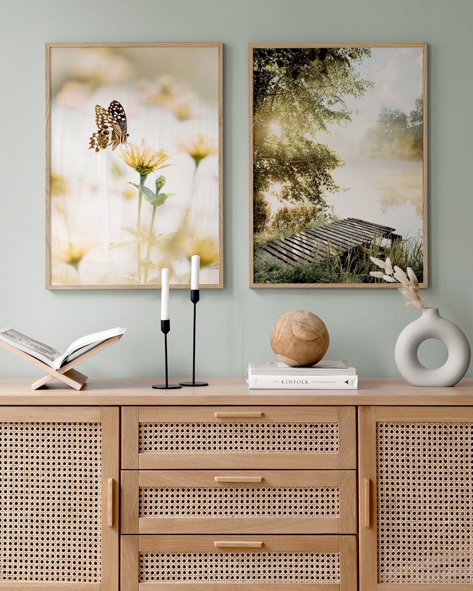 Lot de Posters Foggy Summer Duo (30x40 cm) - Poster Store