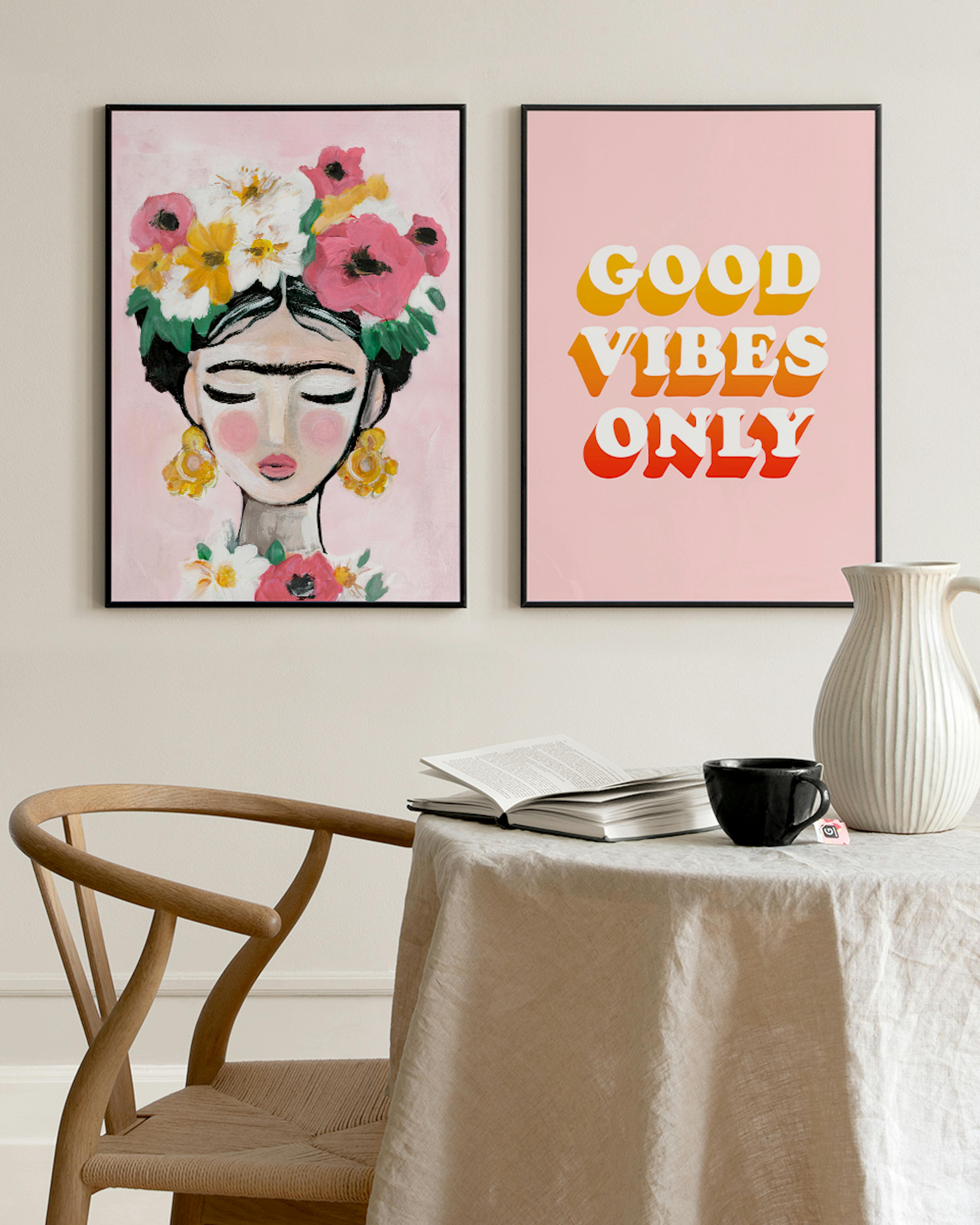 Paquete de Pósters Dúo Good Vibes 0