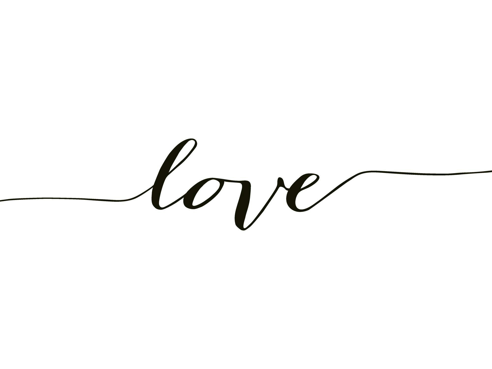 Love Plakat 0