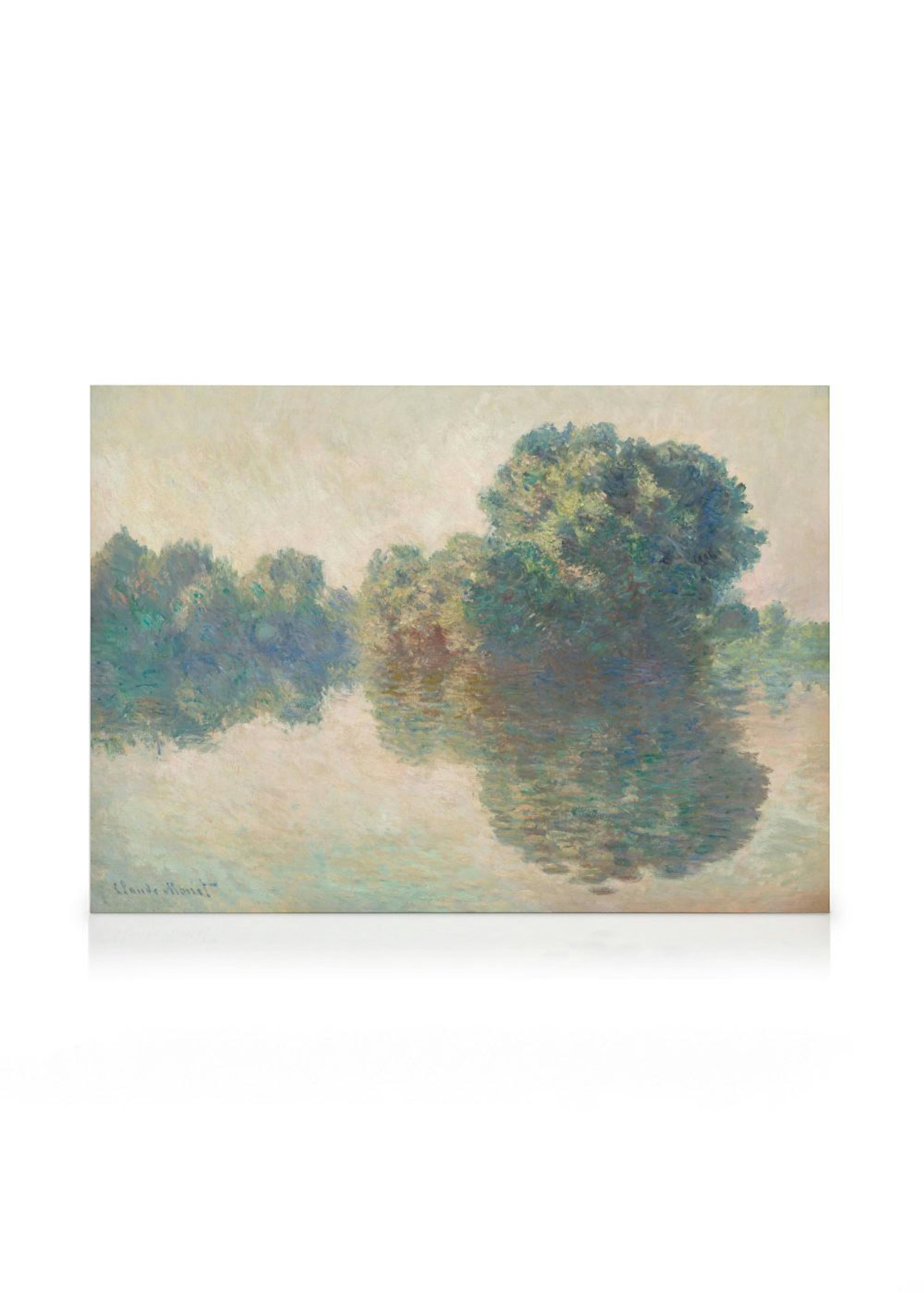 Monet - The Seine at Giverny Stampa su tela 0