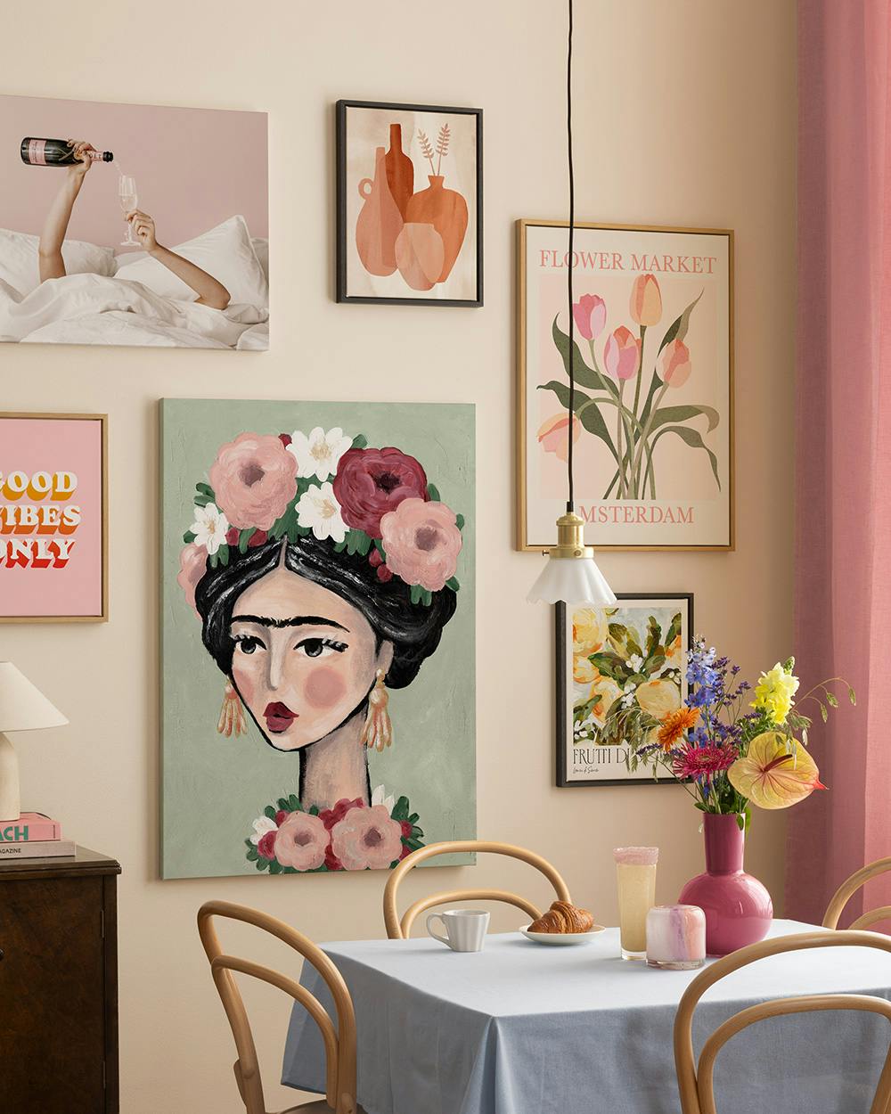 Colorful whimsy decoration murale (ONE SIZE) - Poster Store